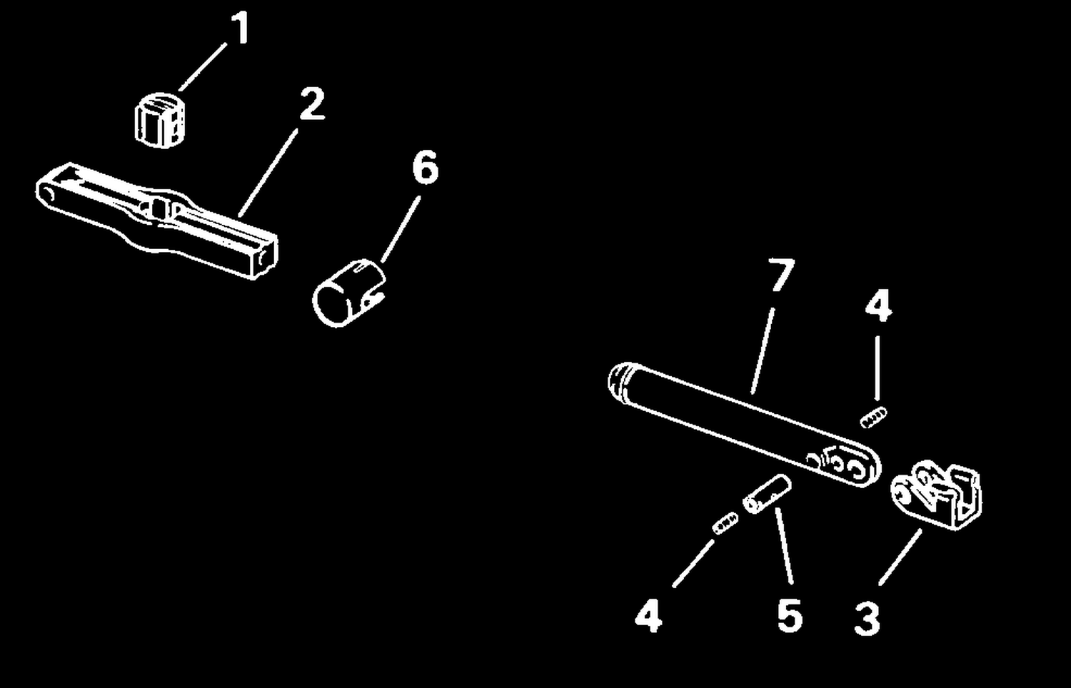 CABLE ADAPTER KIT-2 & 4 LEVER-FOR LONG LIFE CABLES