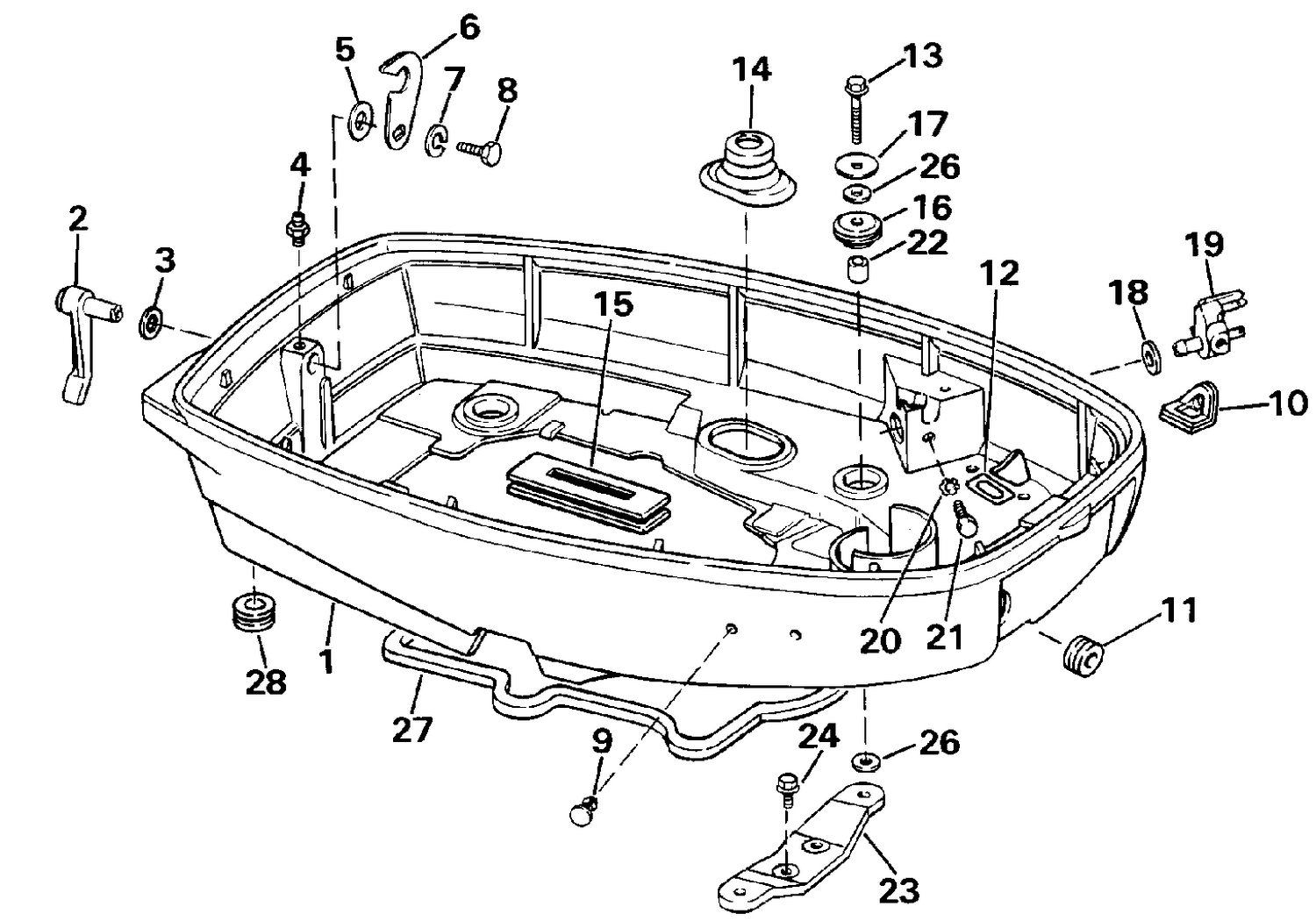 LOWER ENGINE COVER