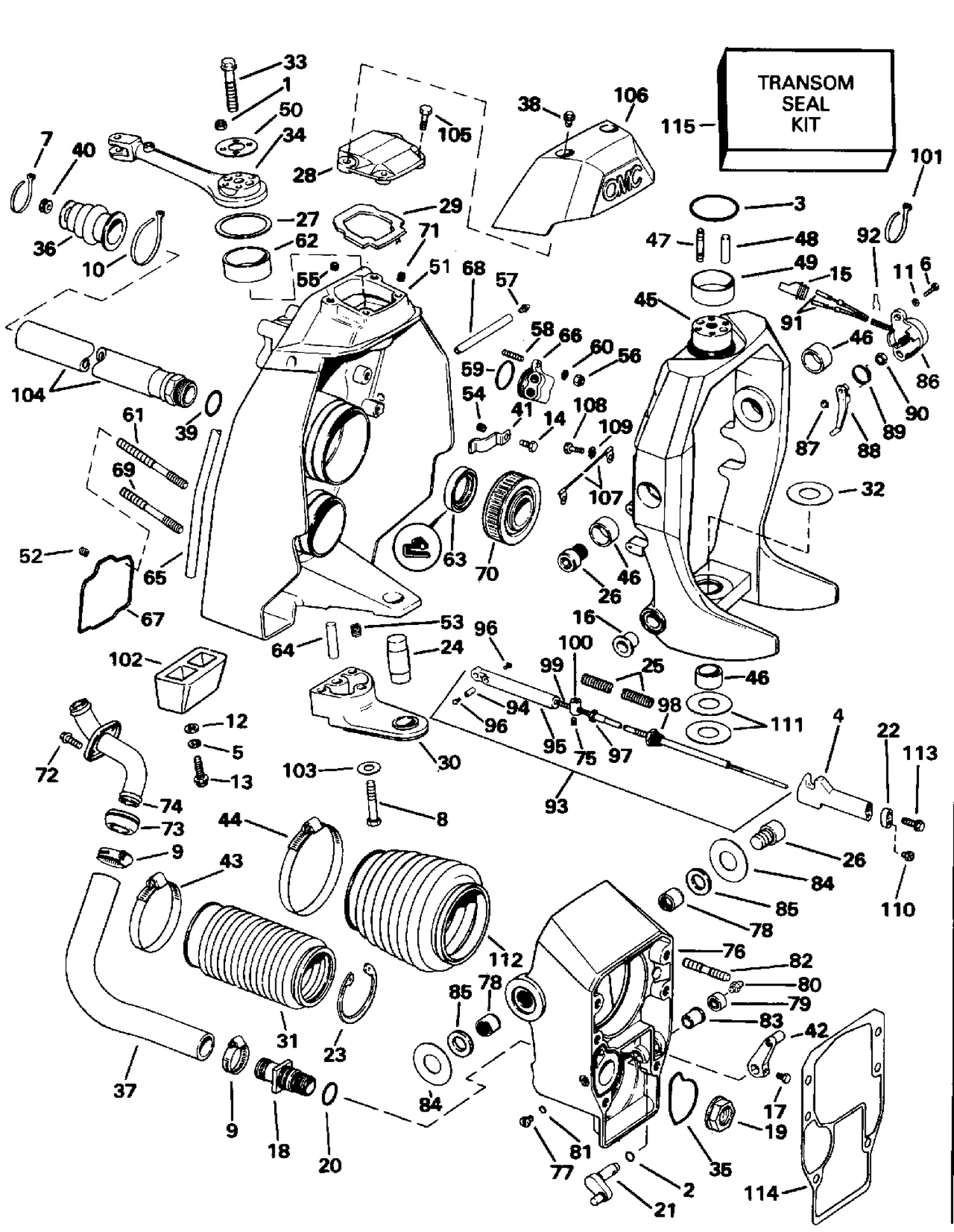 TRANSOM MOUNT