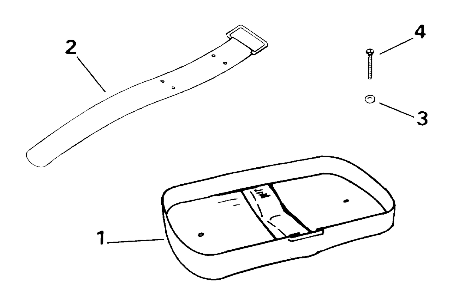 FUEL TANK TRAY KIT