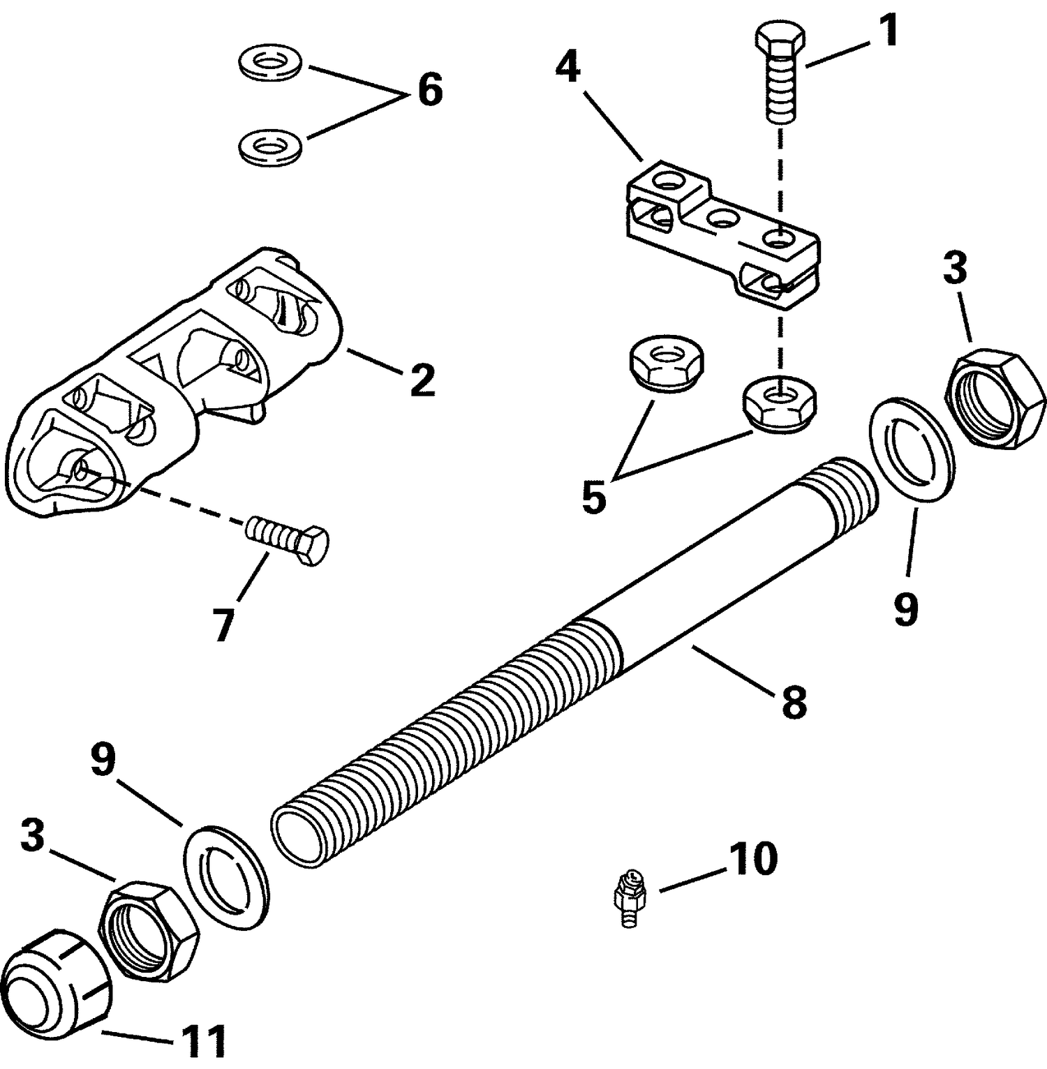 DUAL STEERING CONNECTOR KIT - OPTIONAL