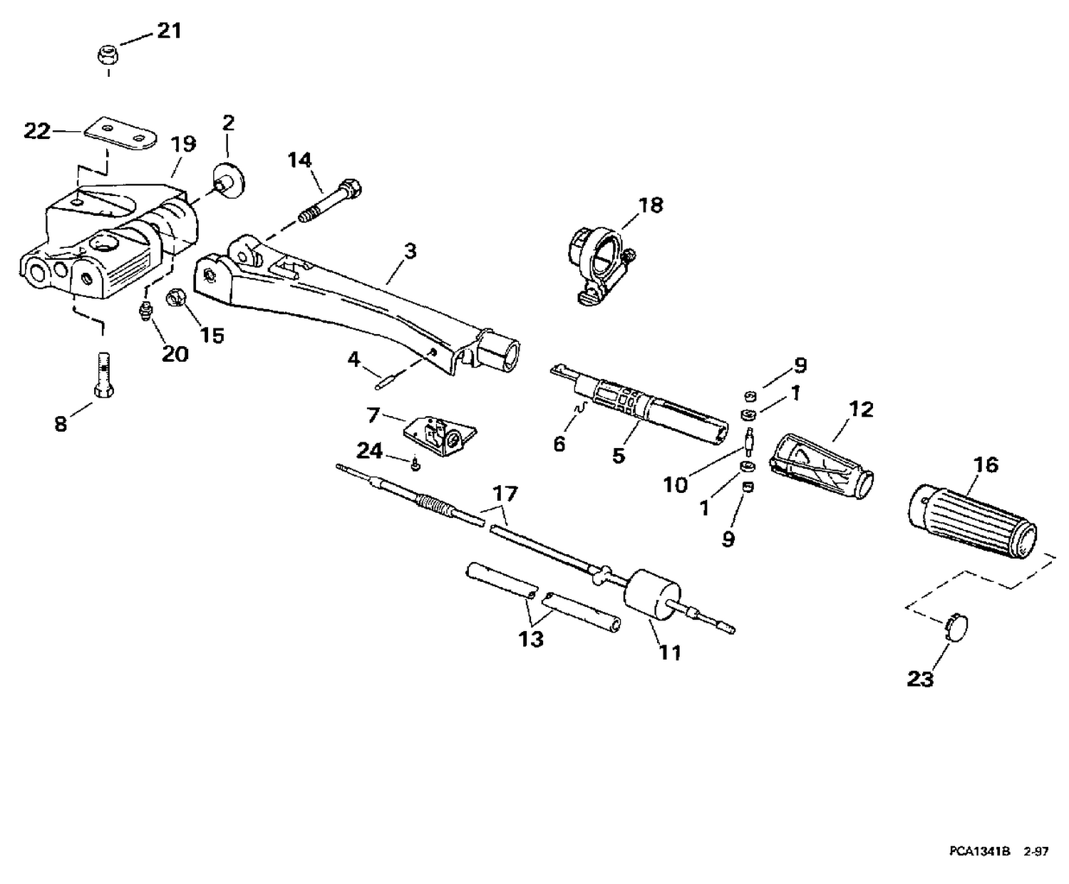 STEERING HANDLE