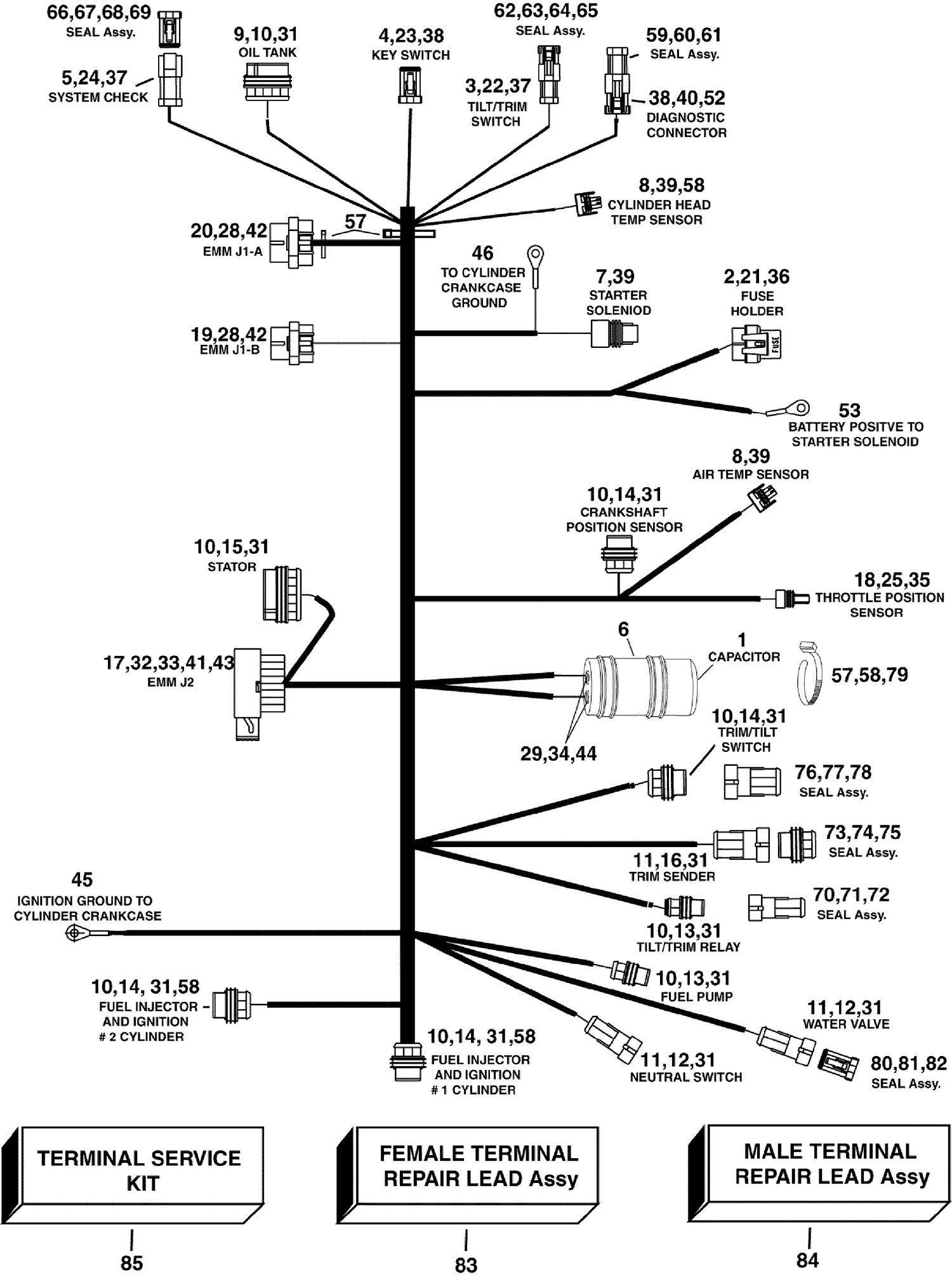 ENGINE ELECTRICAL HARNESS