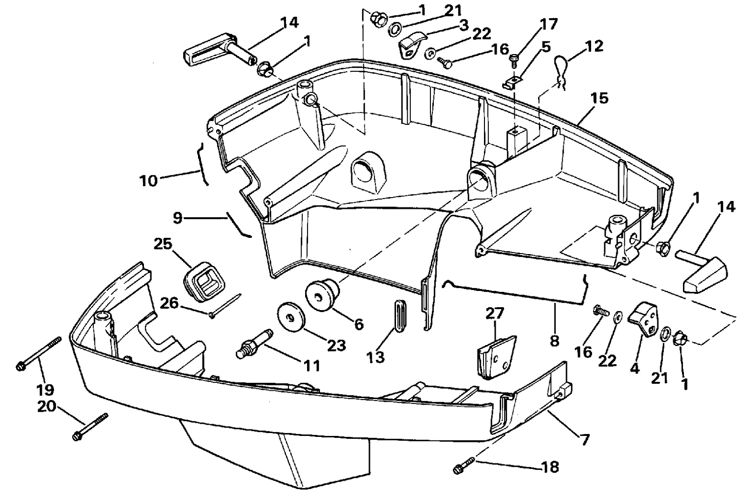 LOWER ENGINE COVER