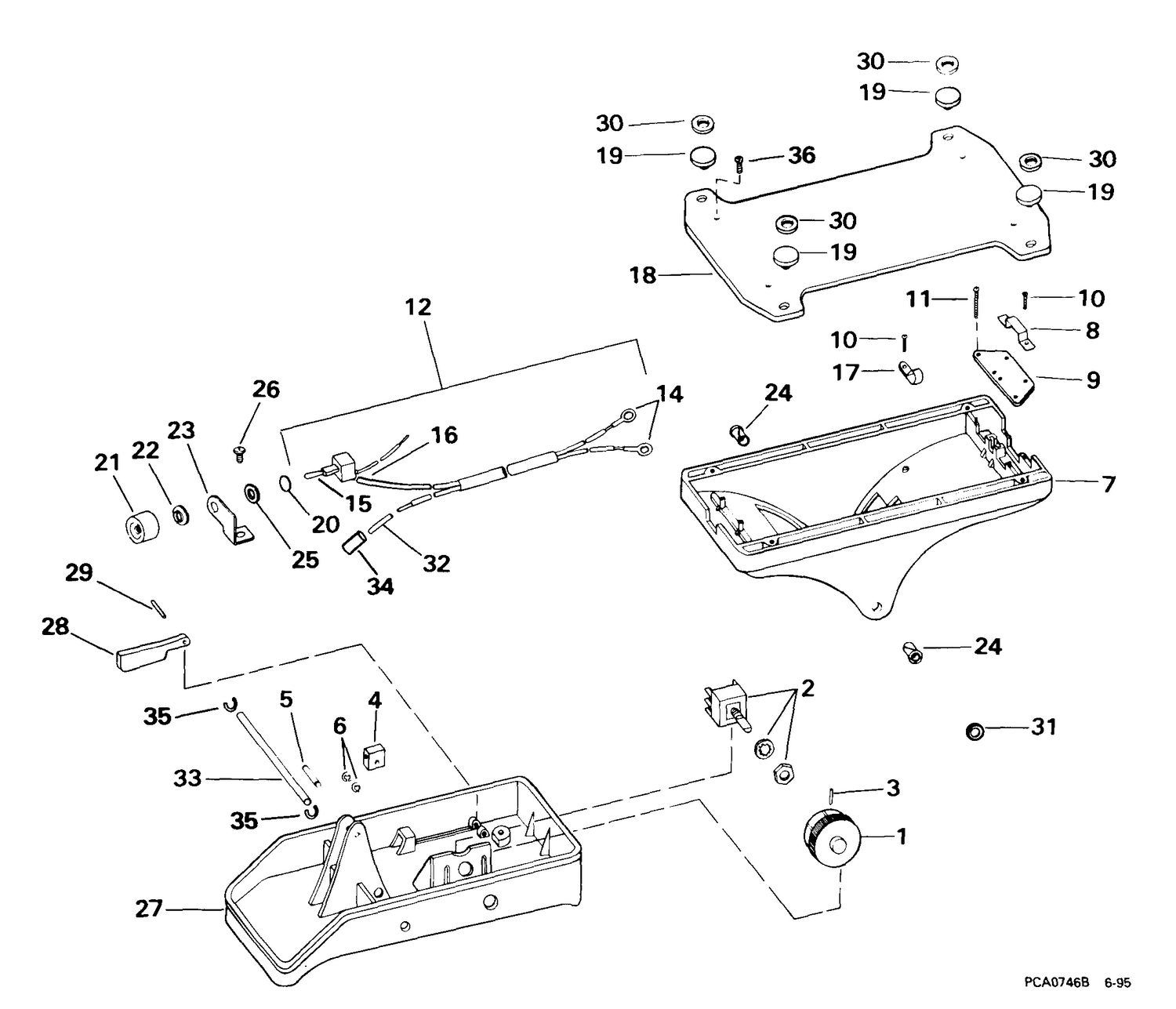 PEDAL GROUP -- HBF2G, HBFL2G