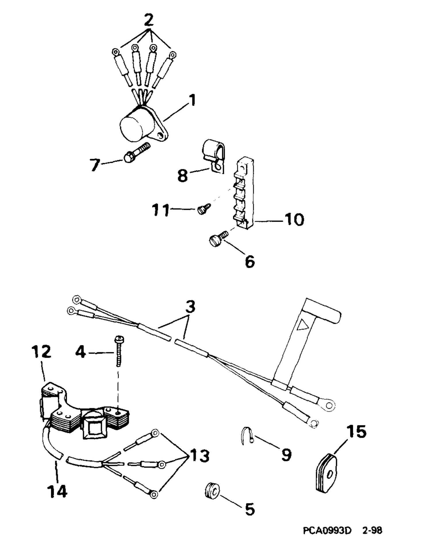 BATTERY CHARGING KIT -- 6, 8 (2-CYCLE)