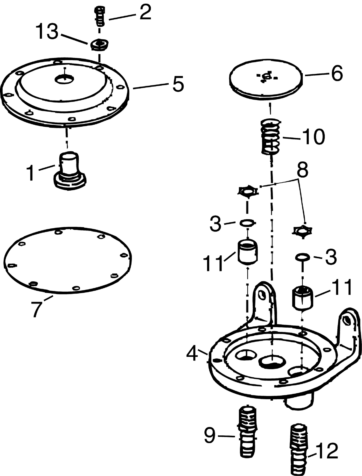 PRIMER PUMP - MANUAL (FUEL)