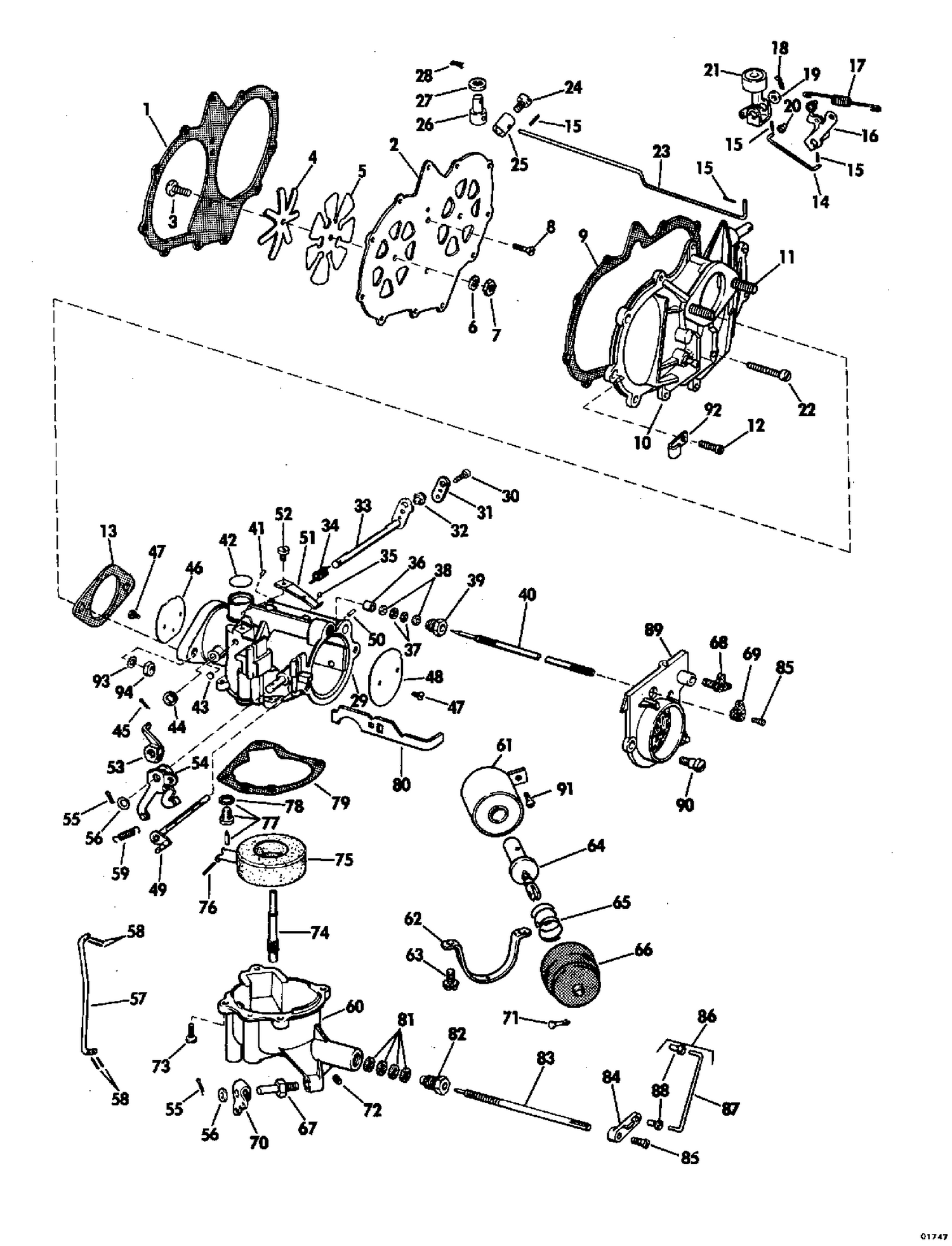 CARBURETOR GROUP ELECTRIC  START