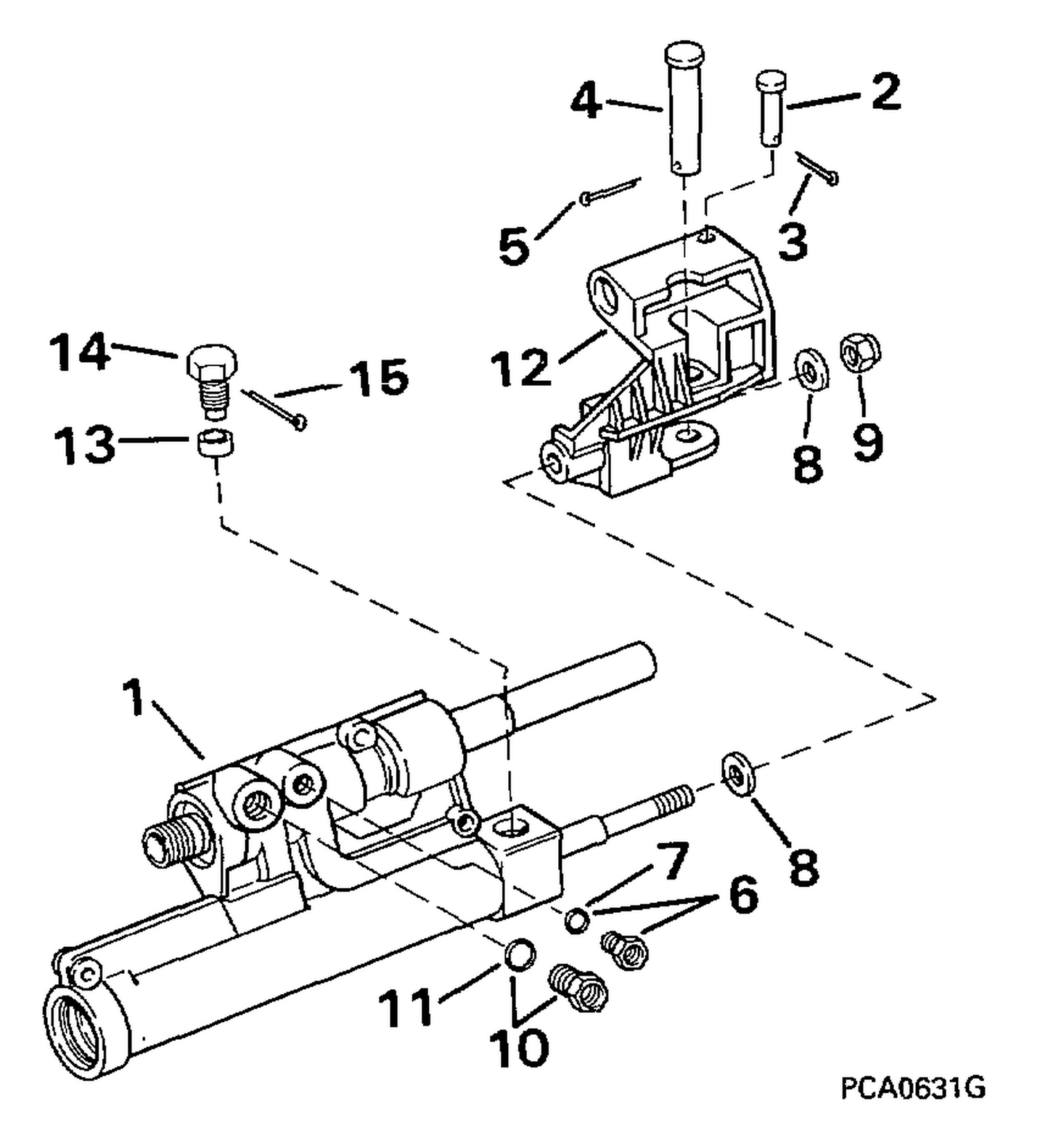 POWER STEERING CYLINDER