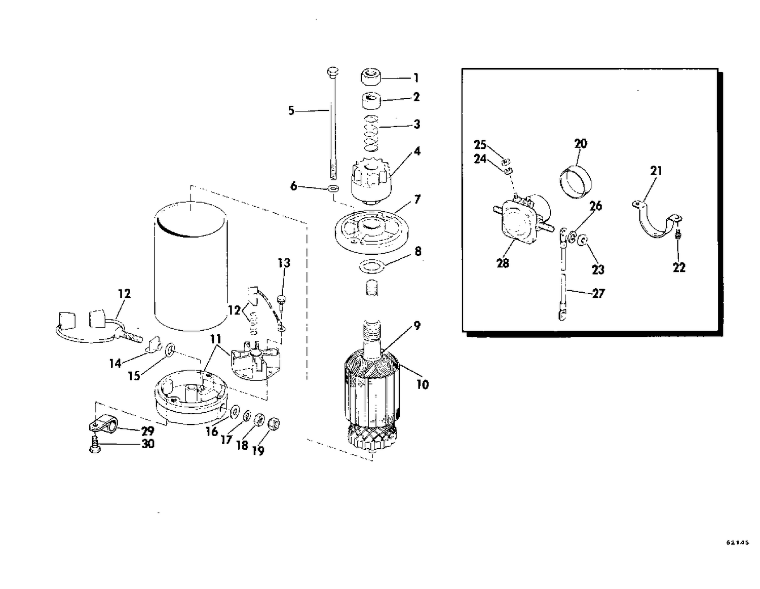 ELECTRIC STARTER & SOLENOID