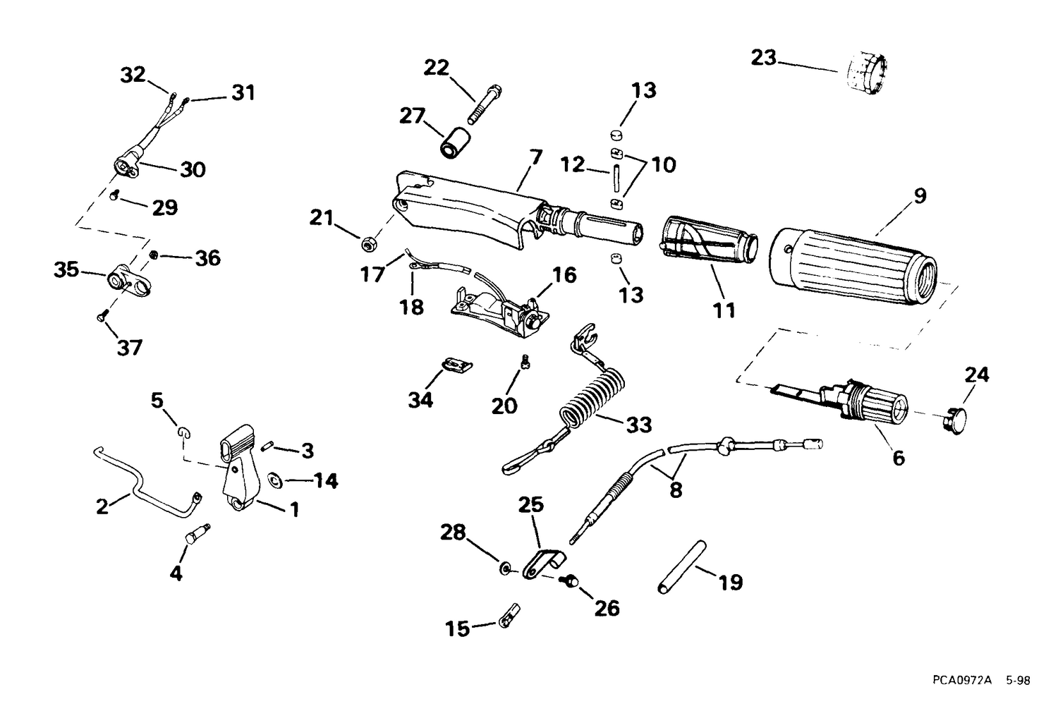 STEERING & SHIFT HANDLE