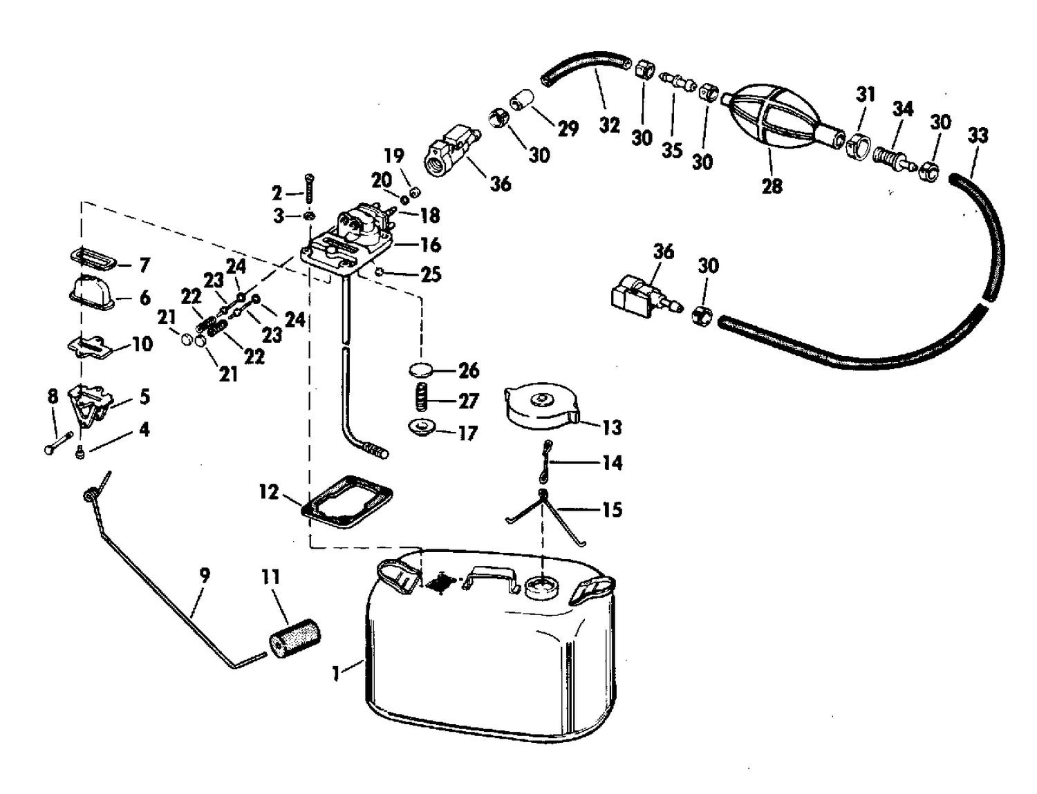 FUEL TANK - 6 GALLON