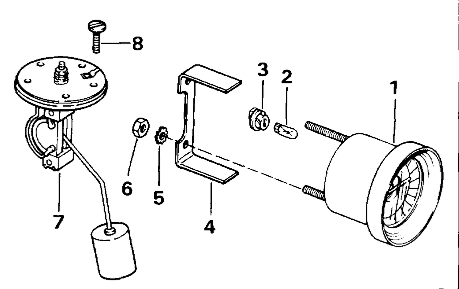 OIL LEVEL GAUGE & SENDING UNIT - ALL OIL TANKS