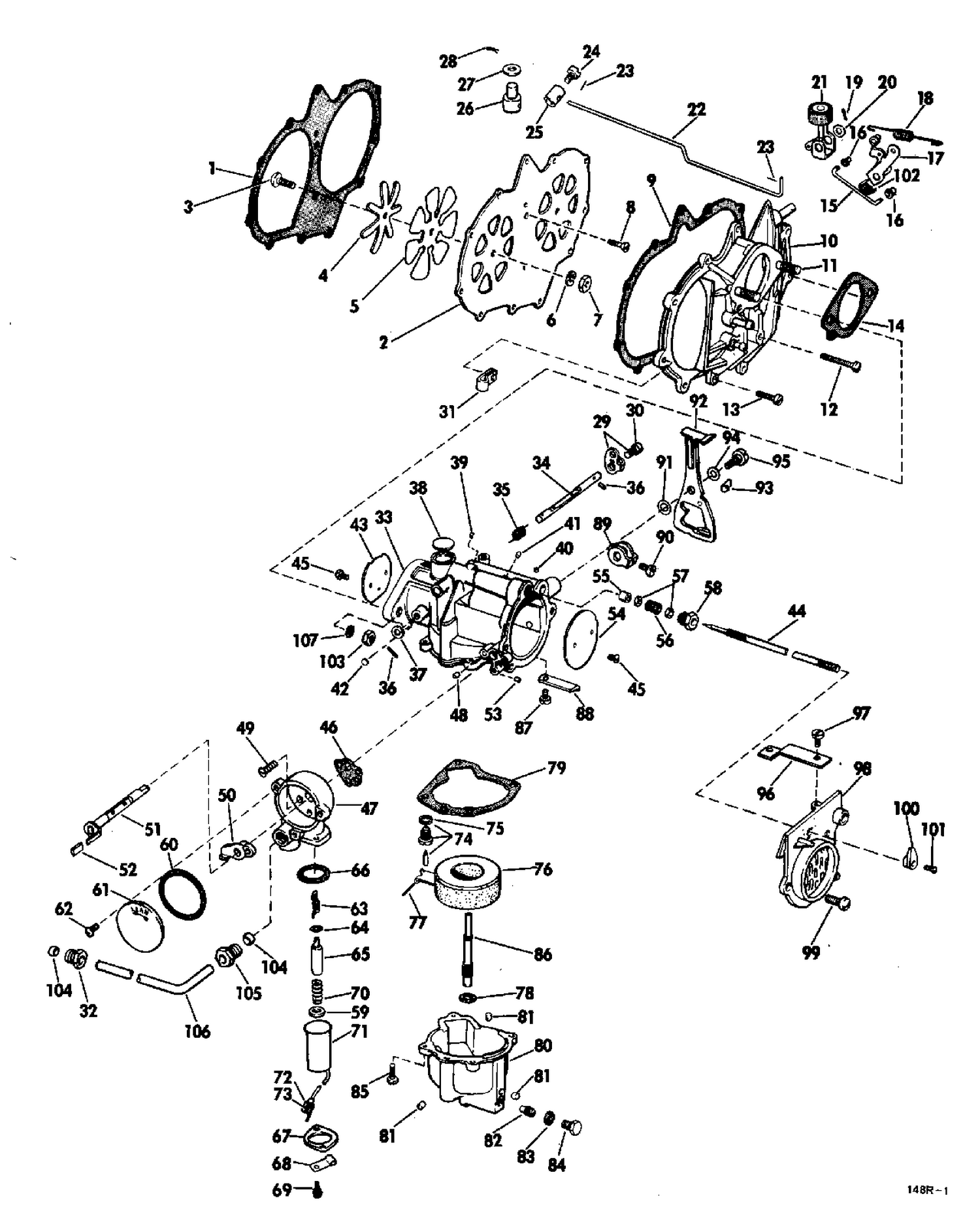 CARBURETOR GROUP ELECTRIC SHIFT