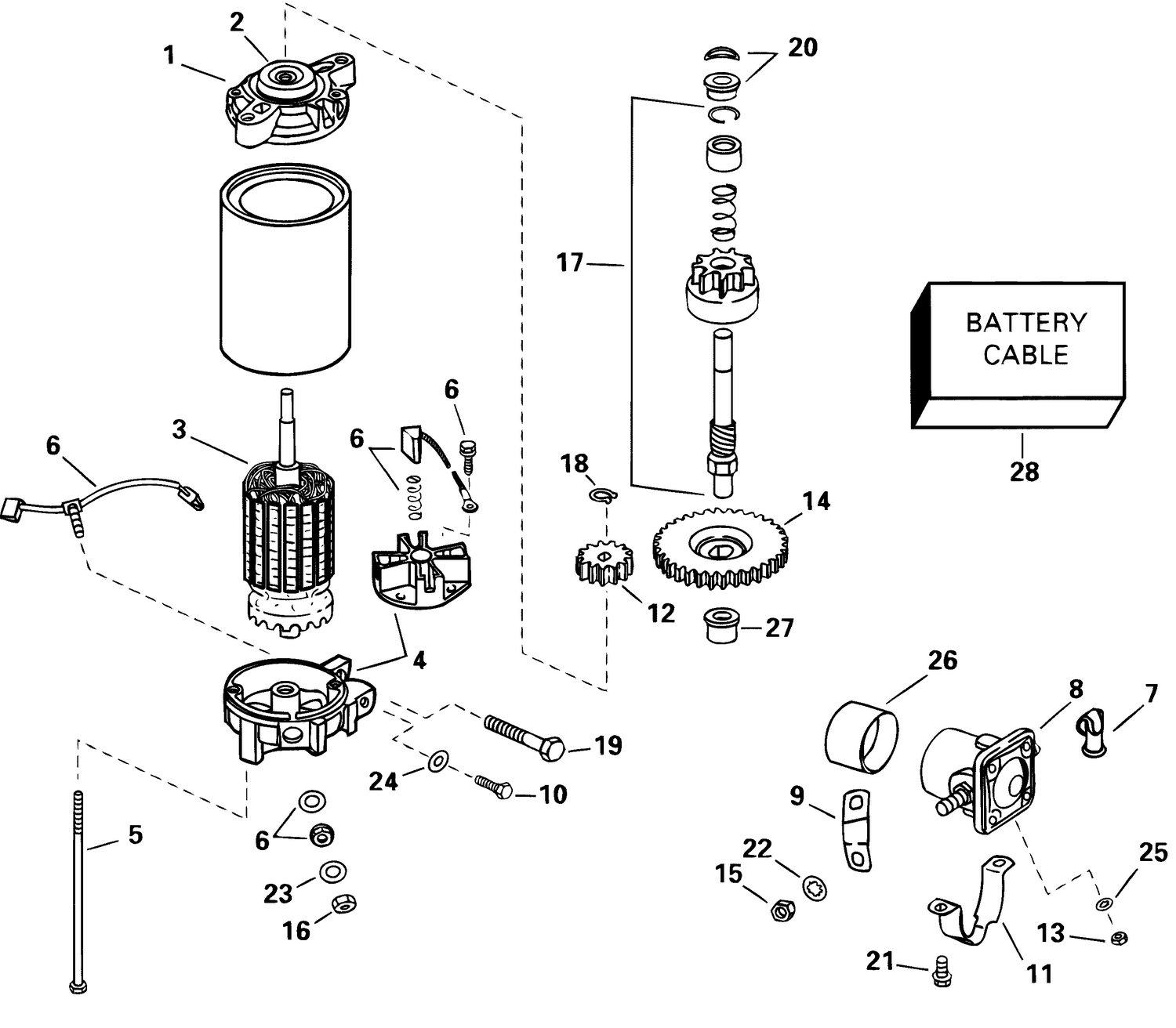 ELECTRIC STARTER & SOLENOID