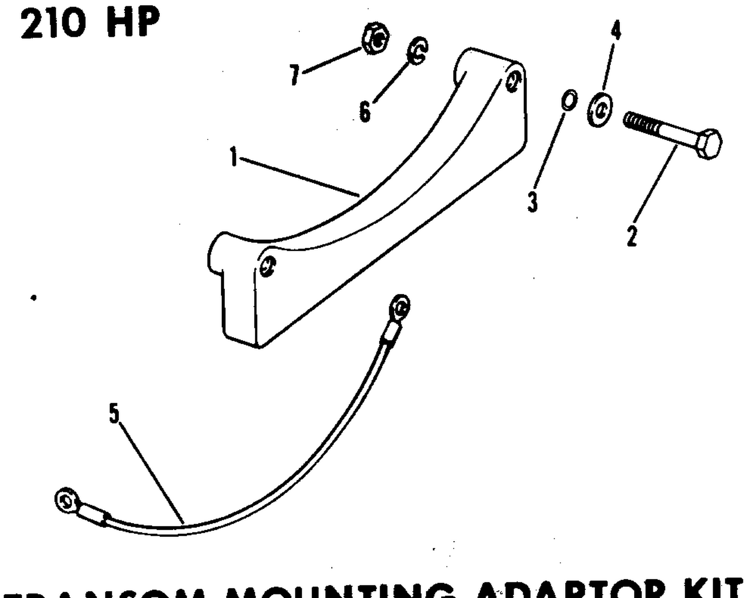ANTI-CORROSION ANODE KIT PART NO. 171637 90, 120, 155,210 HP