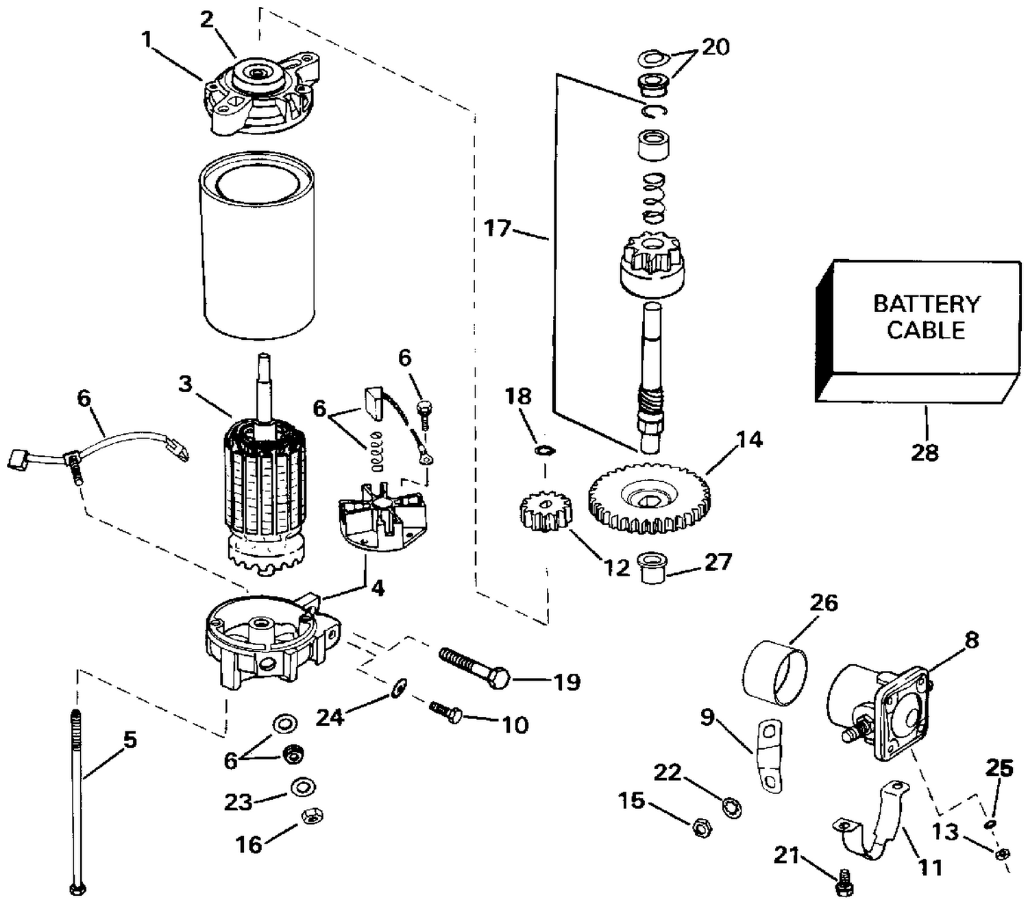 ELECTRIC STARTER & SOLENOID