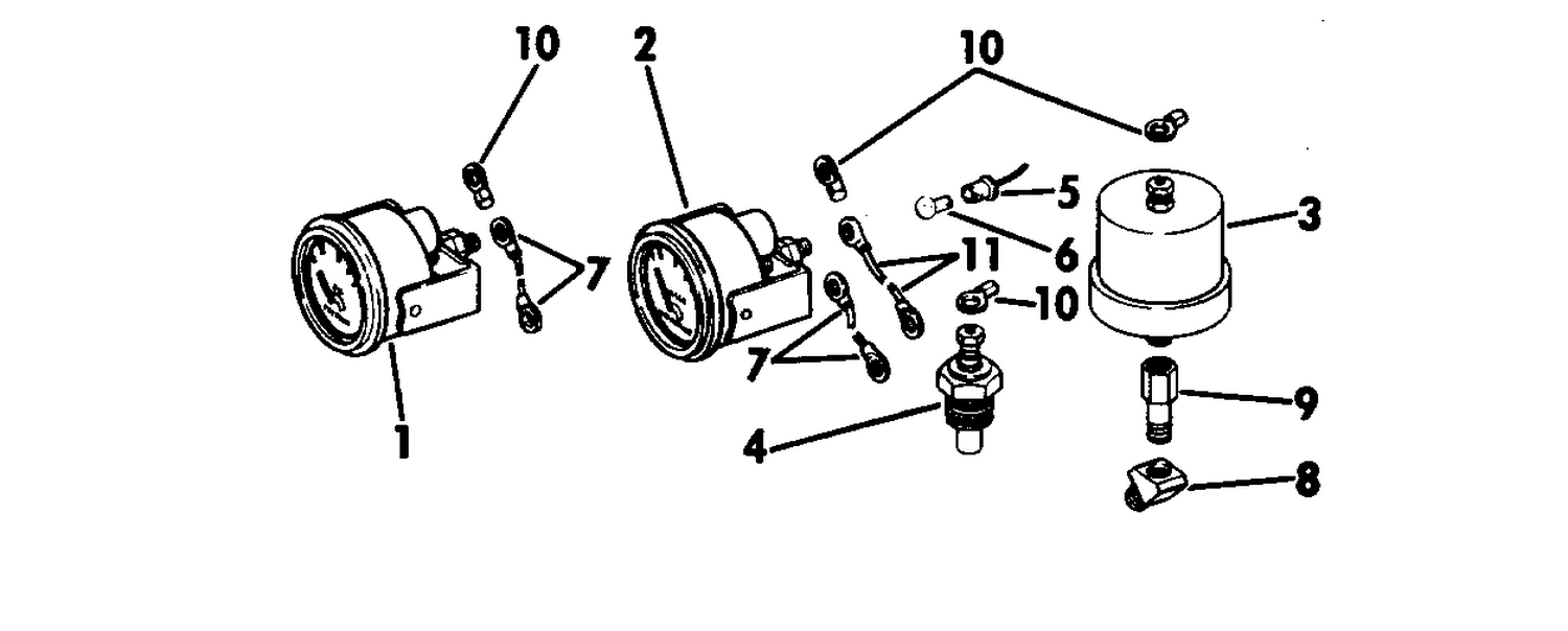 OIL PRESSURE-WATER TEMPERATURE KIT