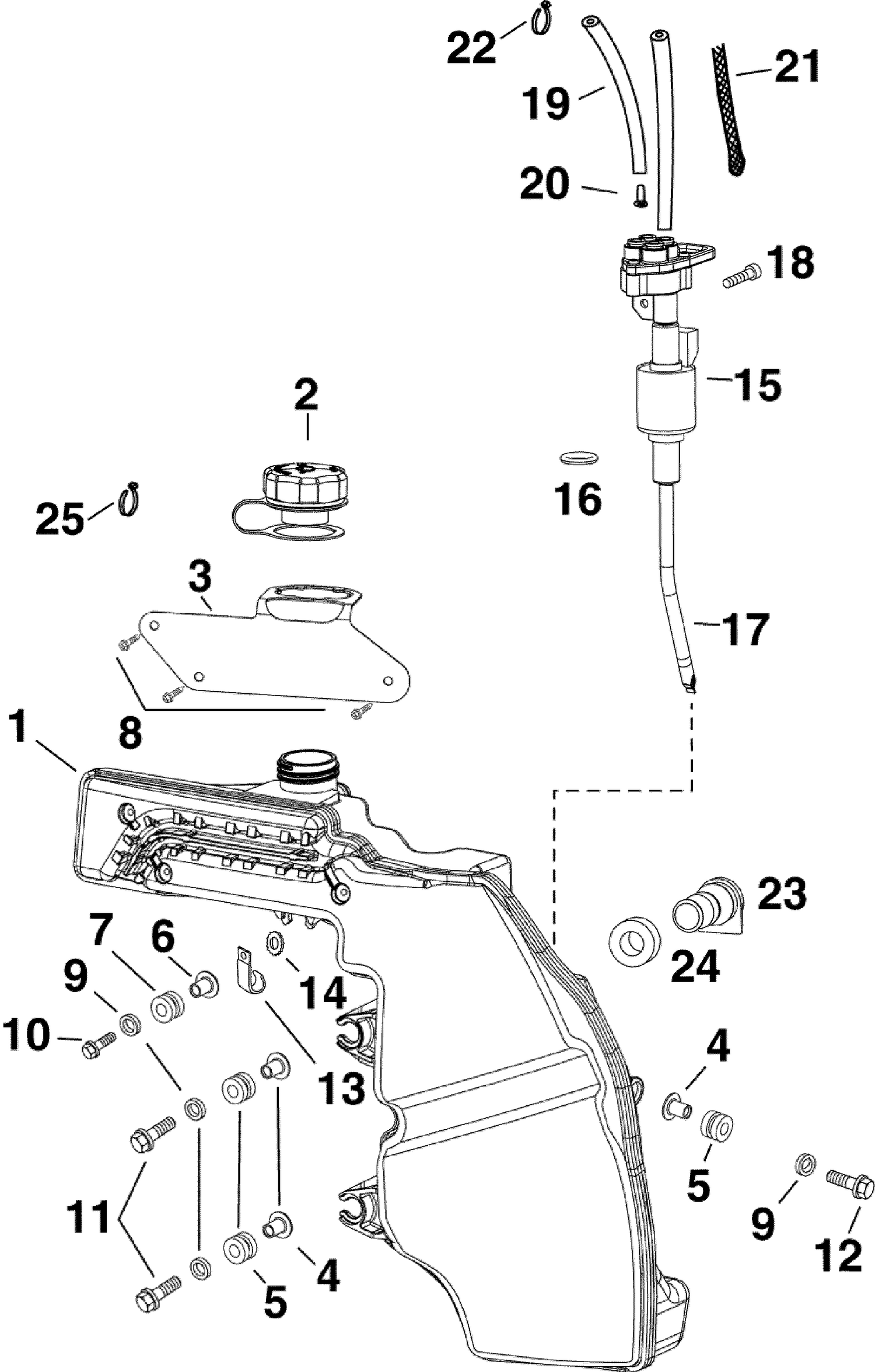 OIL TANK & PUMP