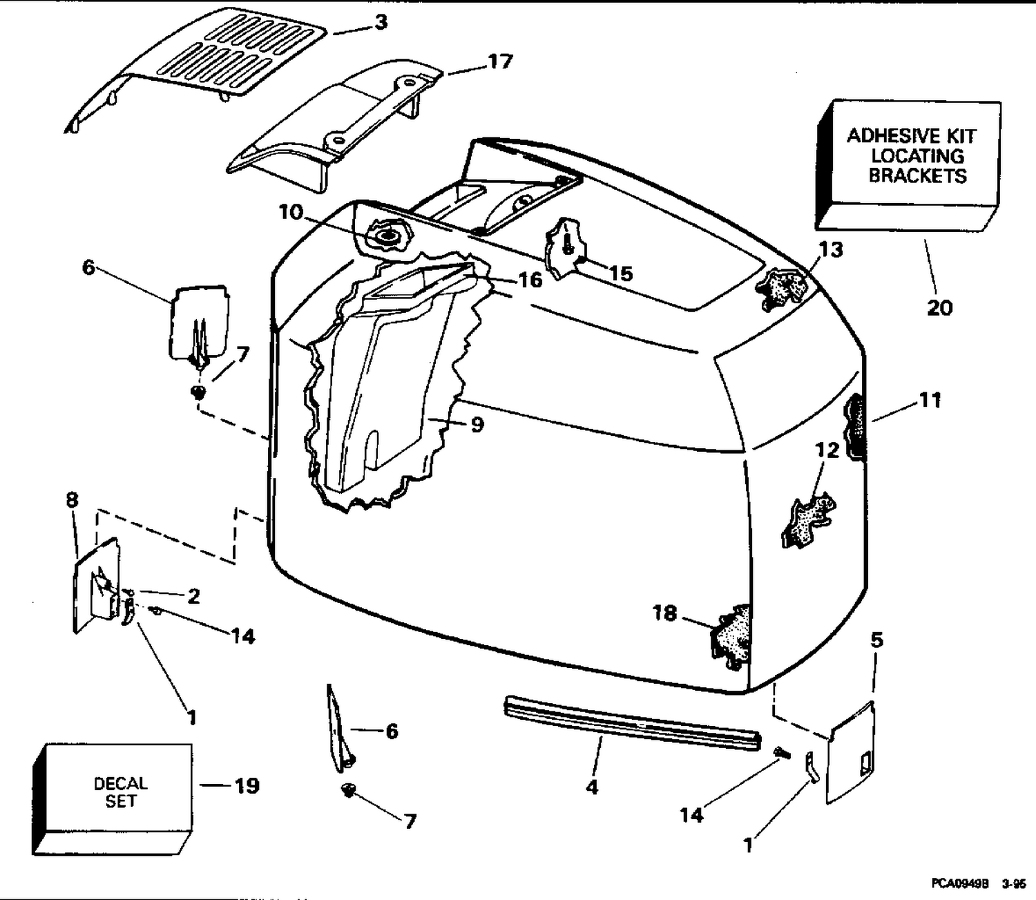 ENGINE COVER - JOHNSON