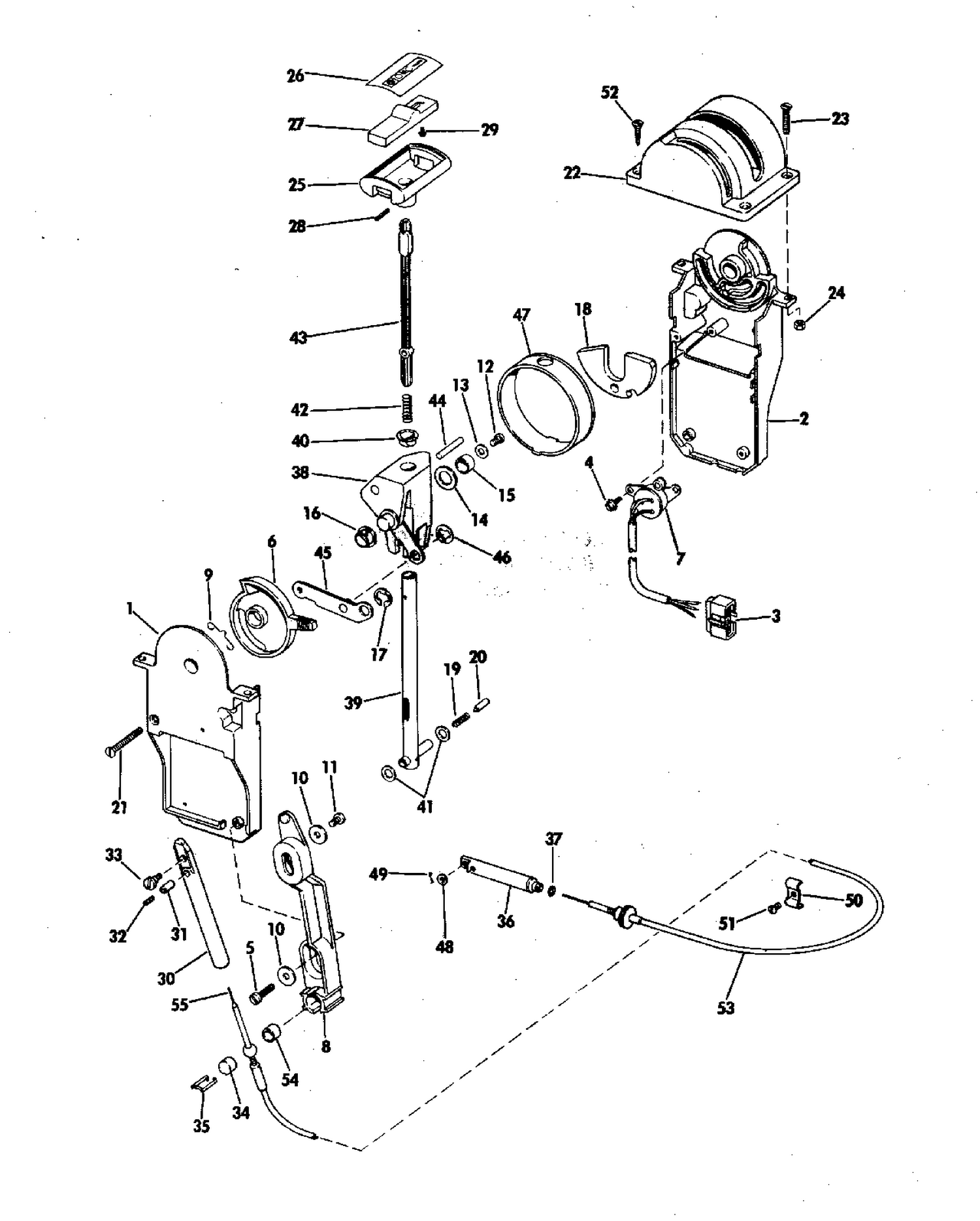 BINNACLE MOUNT CONTROL