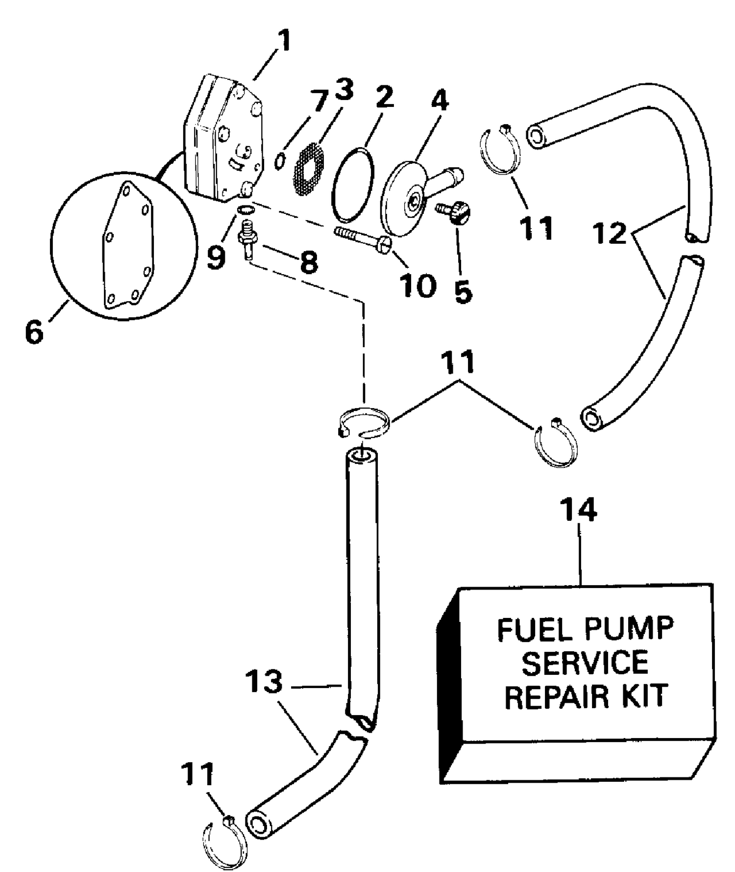 ACCUMIX     FUEL PUMP KIT - 5, 6, 6.5 & 8