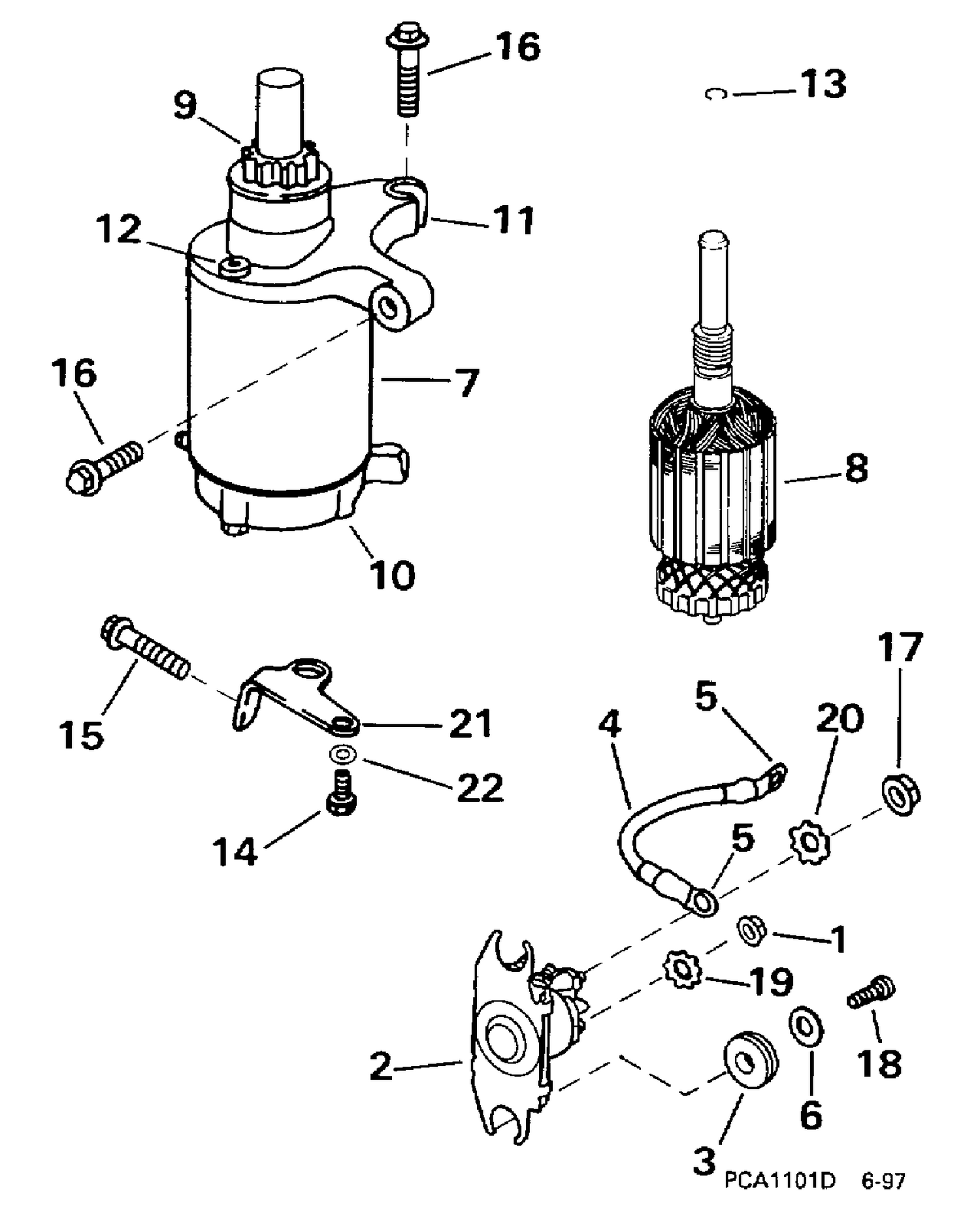 STARTER MOTOR & SOLENOID