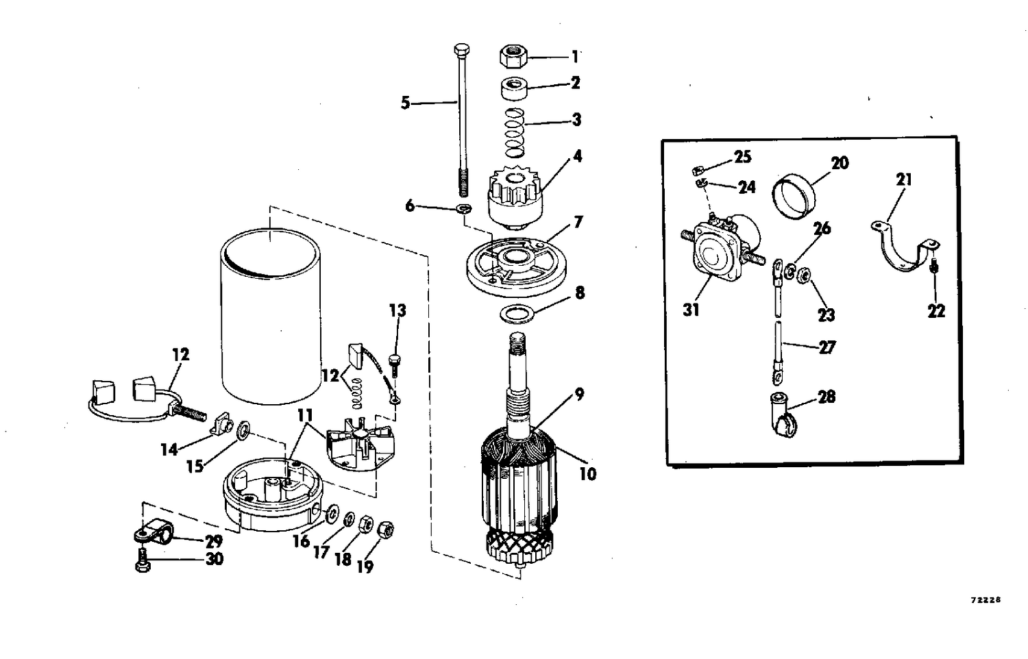 ELECTRIC STARTER & SOLENOID