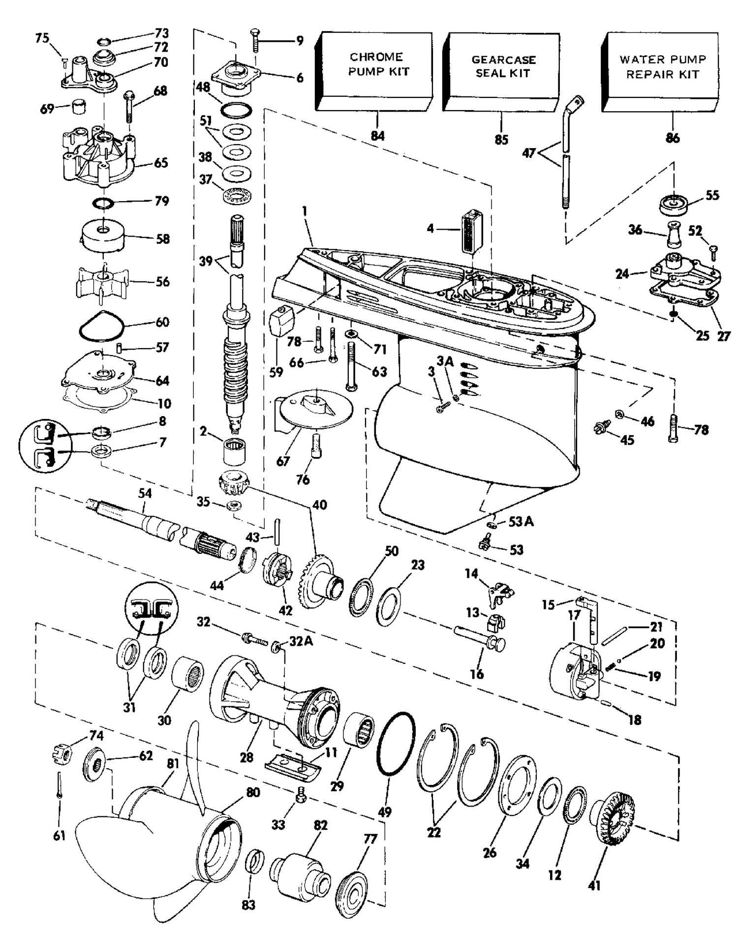 GEARCASE - ESX MODELS ONLY