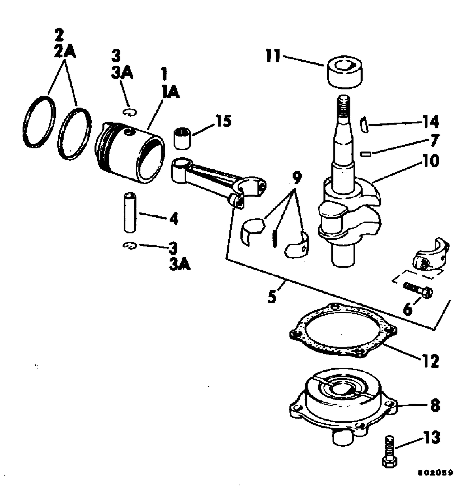 CRANKSHAFT & PISTON