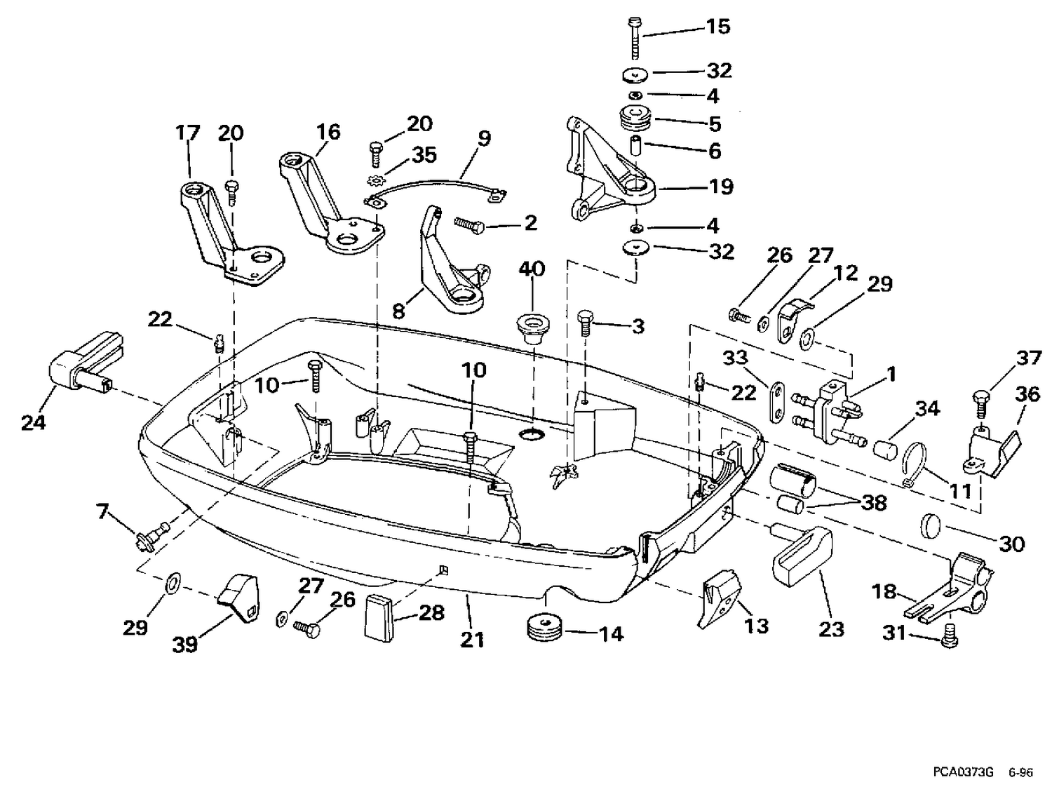 LOWER ENGINE COVER