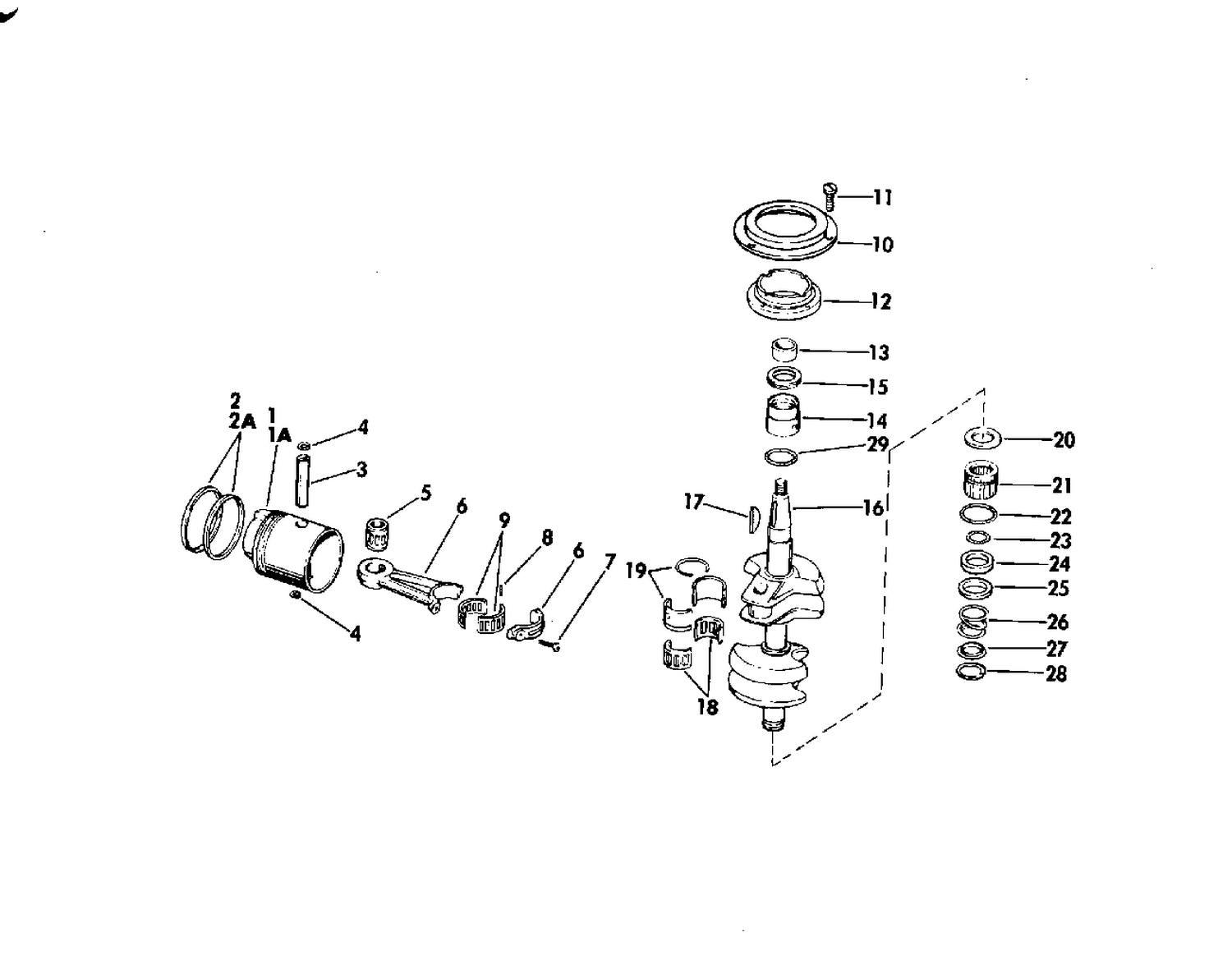 CRANKSHAFT & PISTON