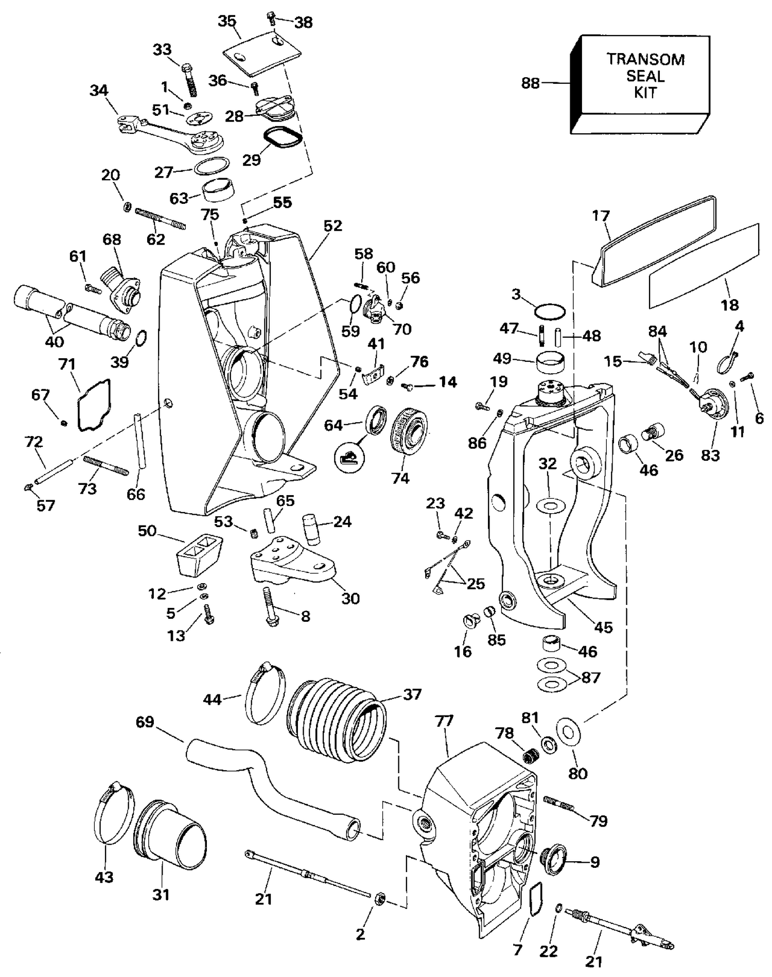 TRANSOM MOUNT