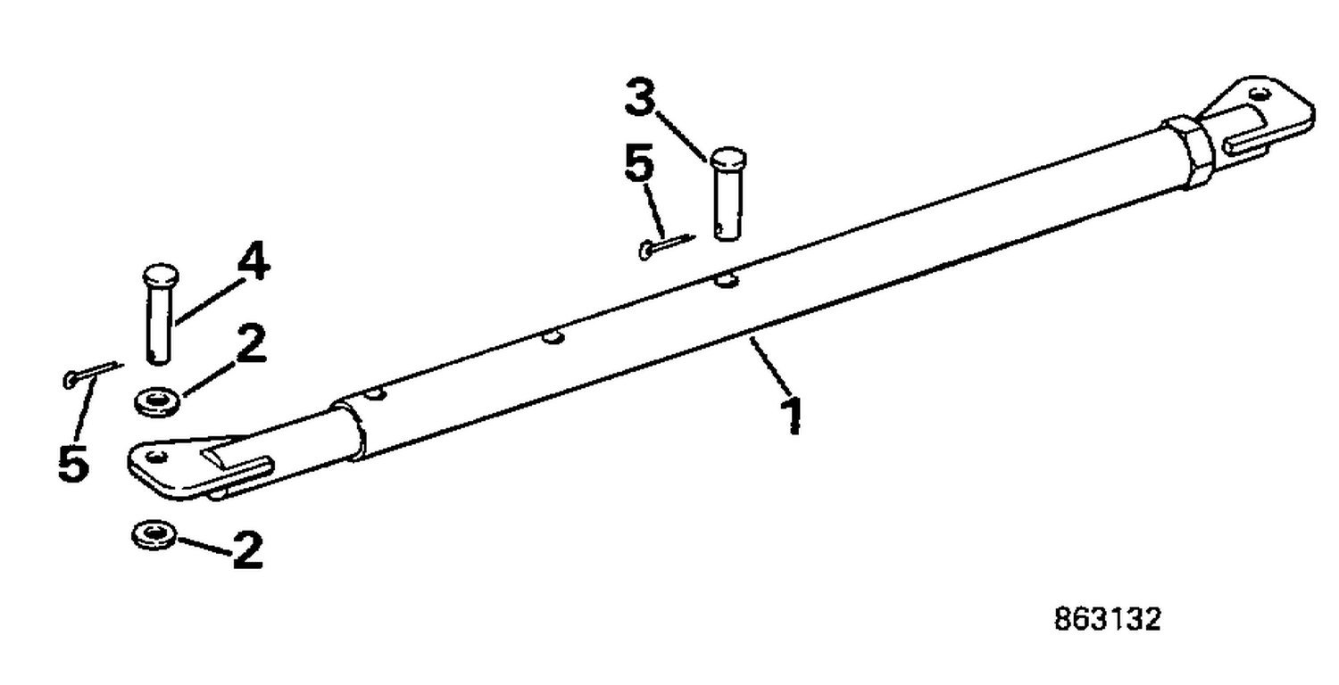 TIE BAR KIT -- DUAL ENGINE