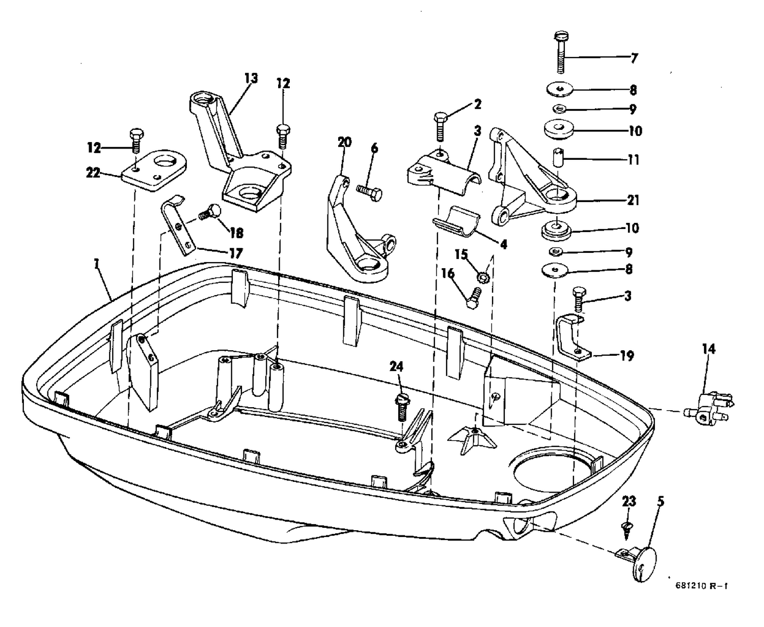 LOWER MOTOR COVER GROUP