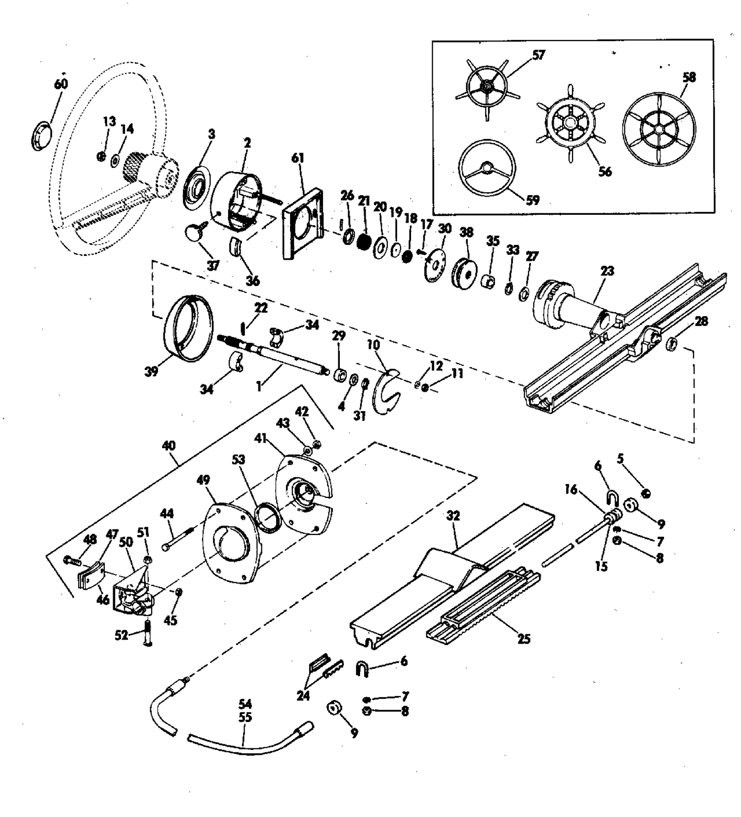 MECHANICAL RACK AND PINION STEERING KIT -ALL MODELS