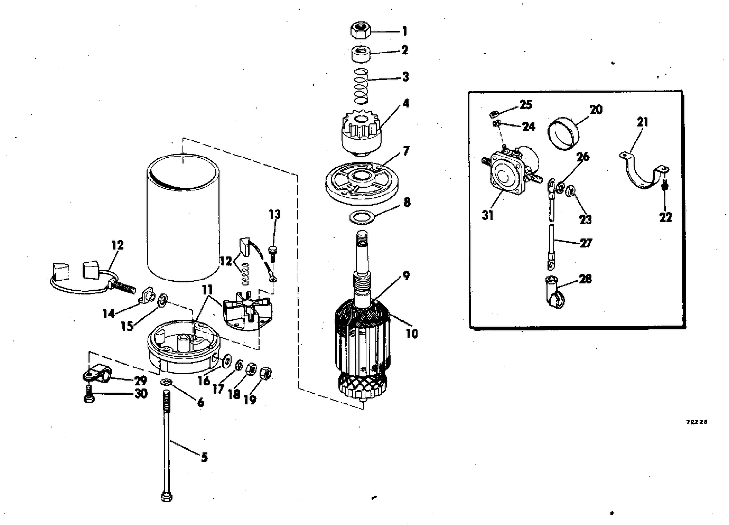 ELECTRIC STARTER & SOLENOID