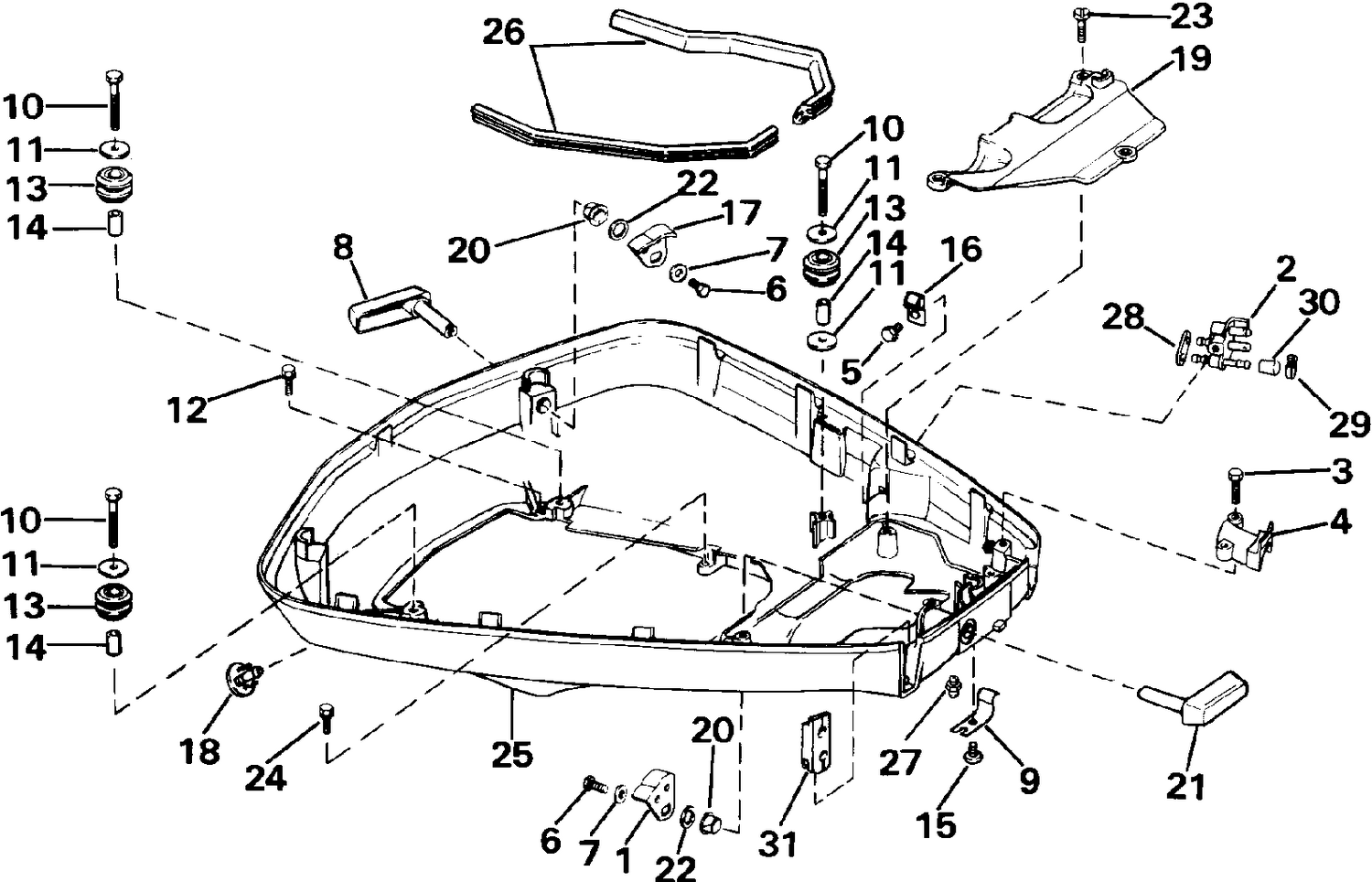 LOWER ENGINE COVER