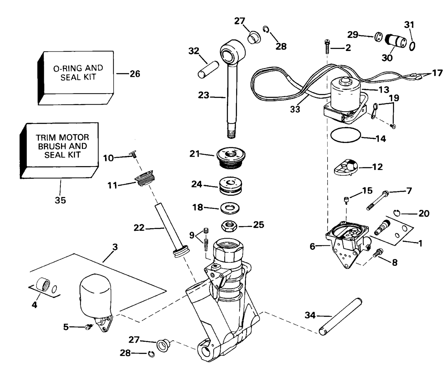 POWER TRIM/TILT HYDRAULIC ASSEMBLY