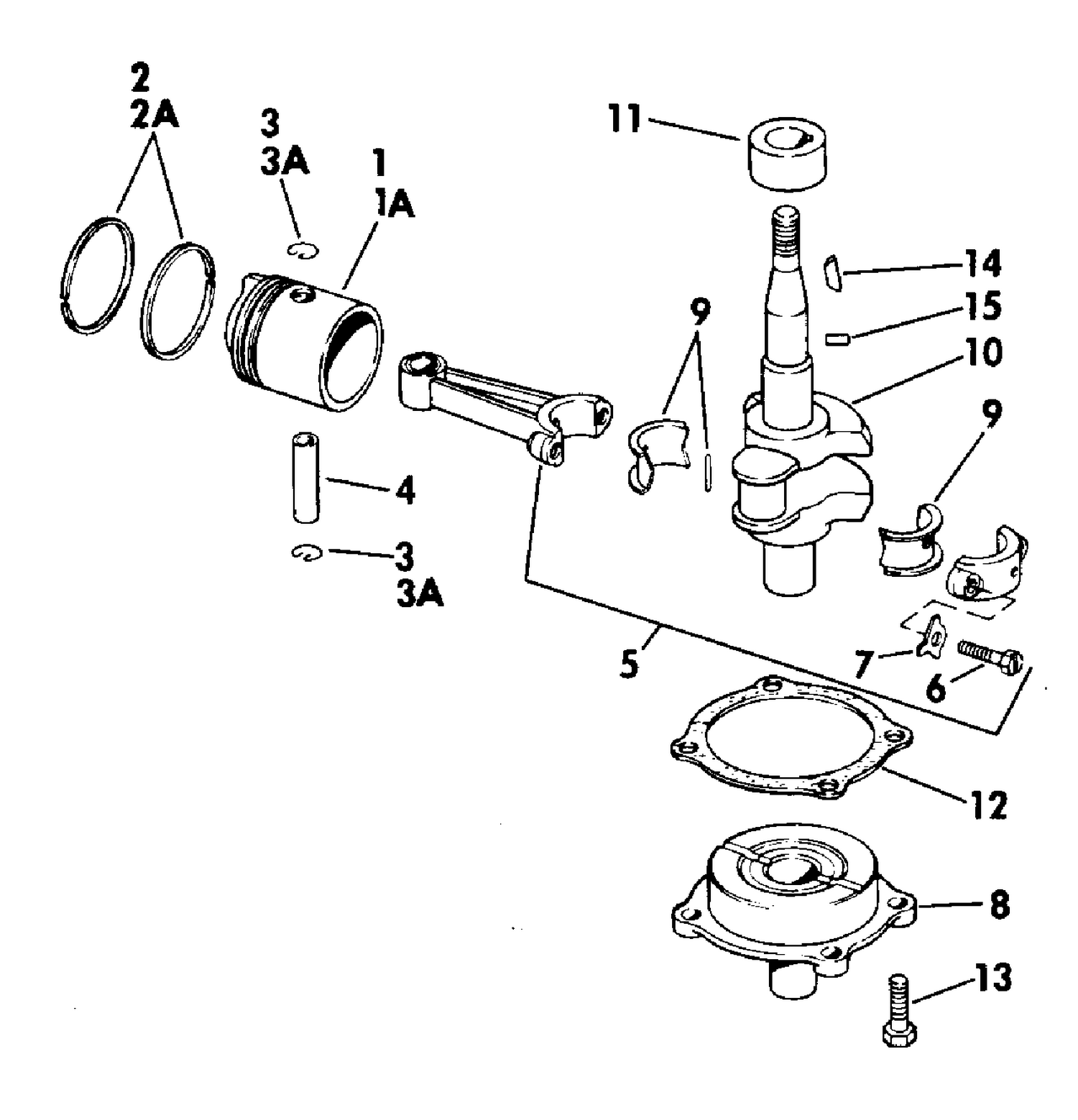 CRANKSHAFT & PISTON