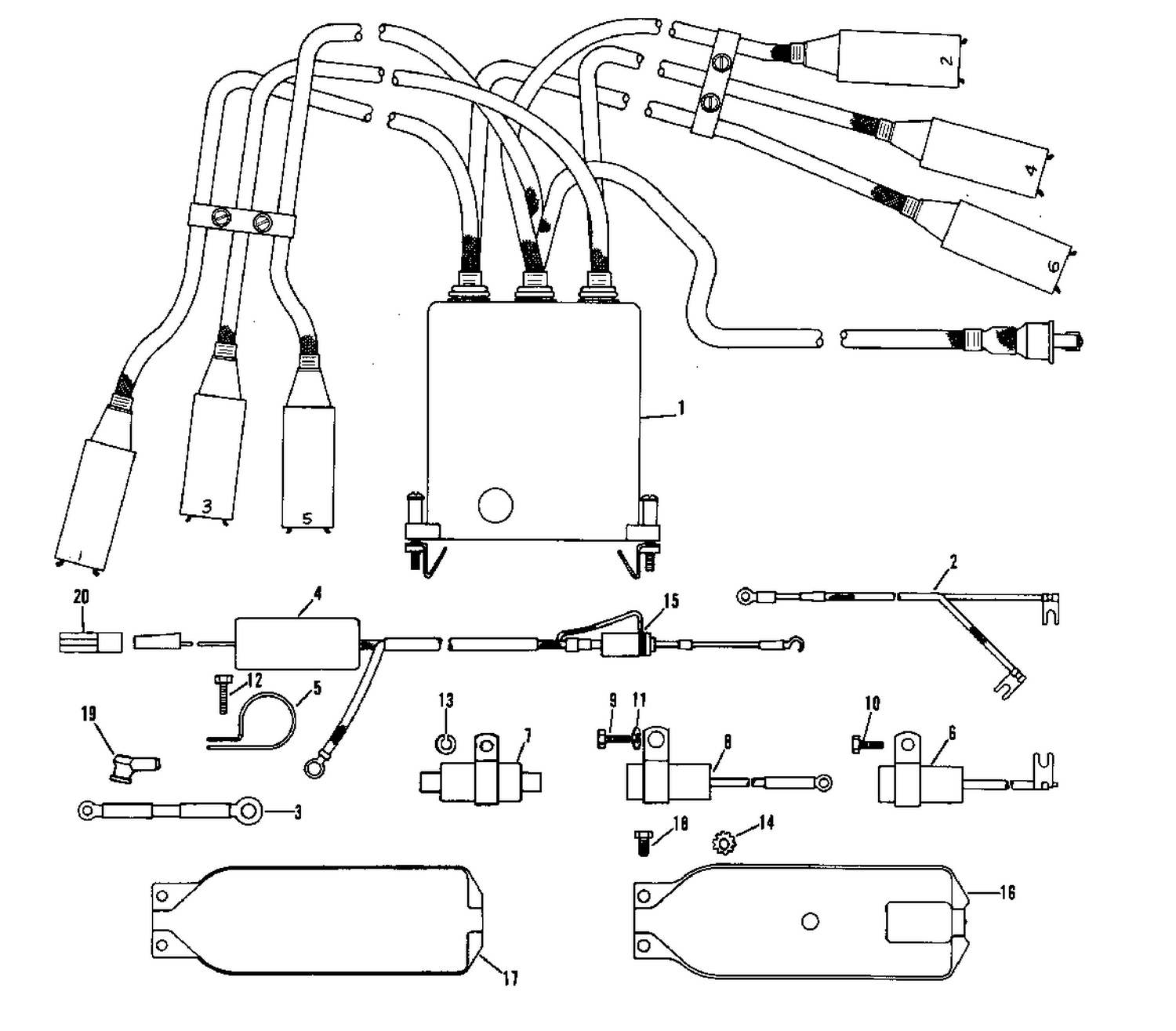 RADIO NOISE SUPPRESSION KIT