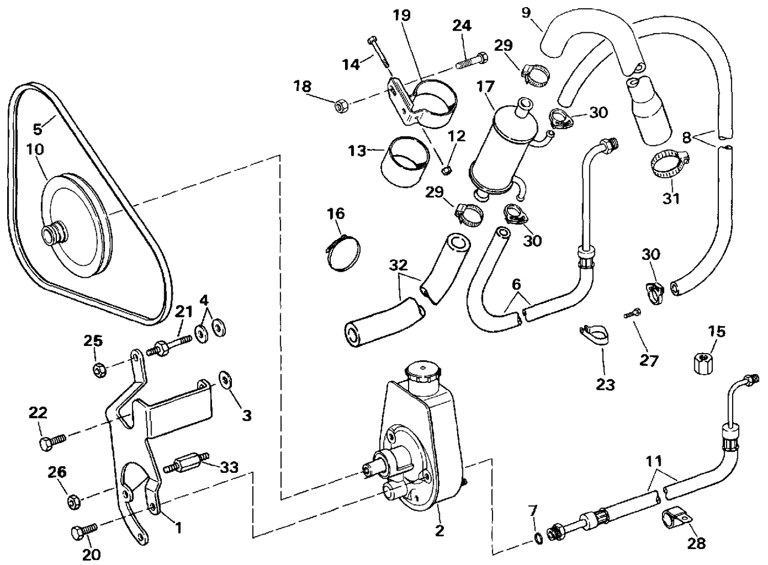POWER STEERING PUMP
