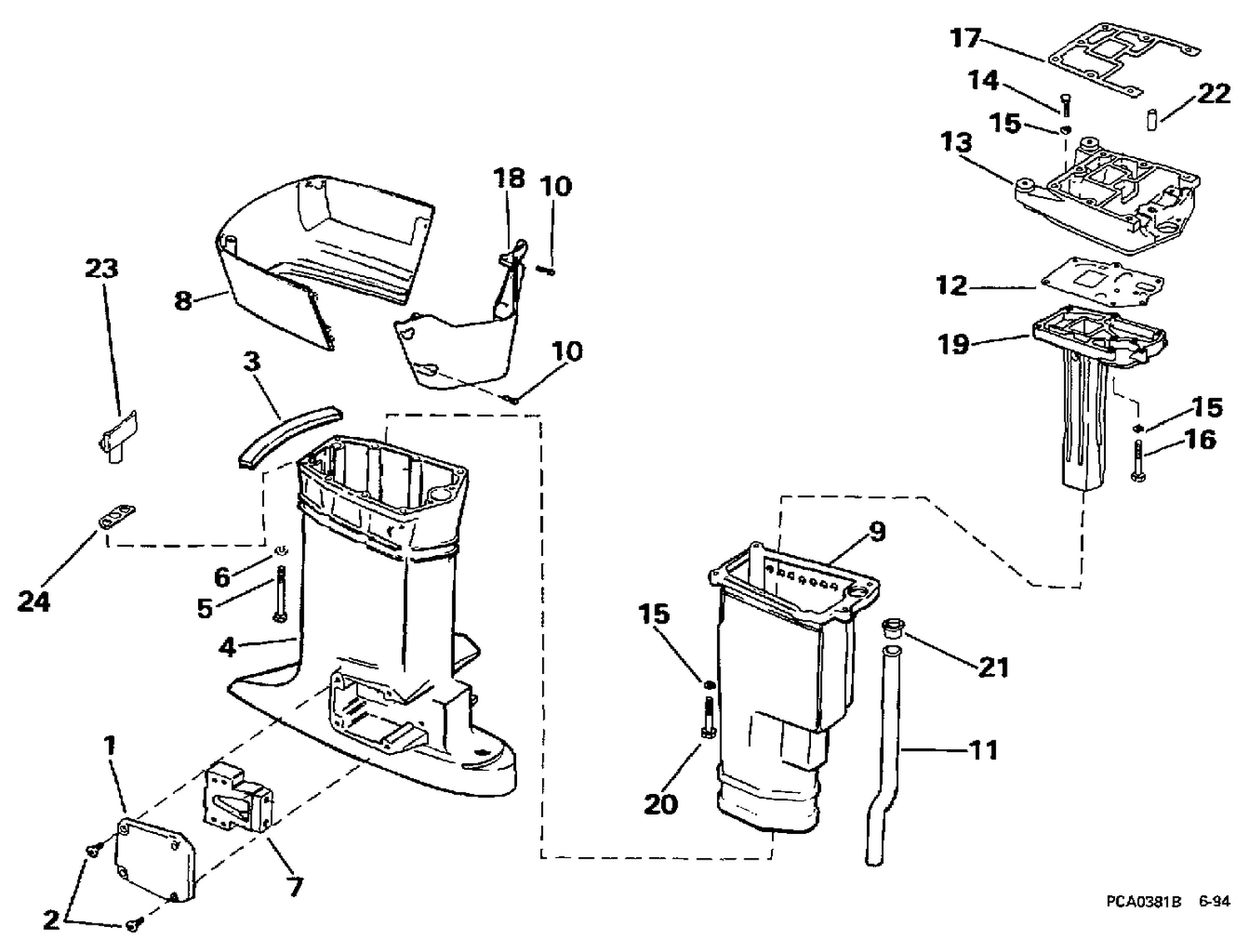 EXHAUST HOUSING