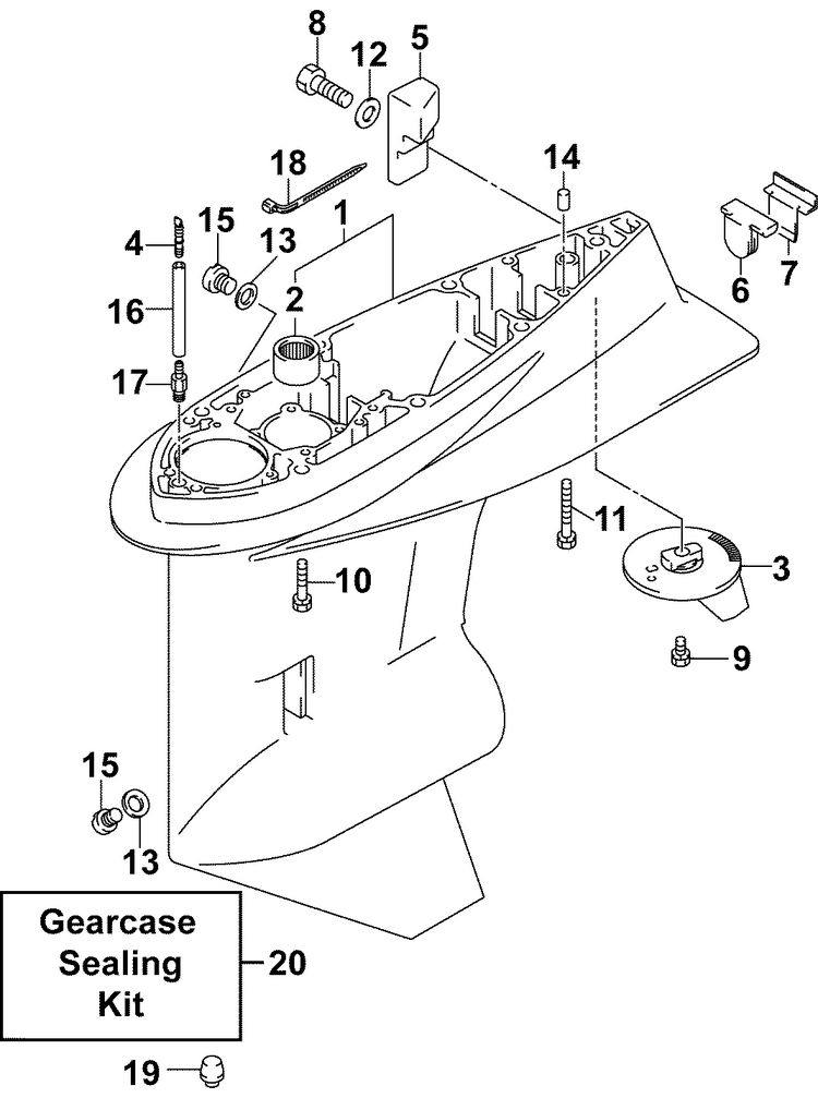 GEARCASE, STANDARD