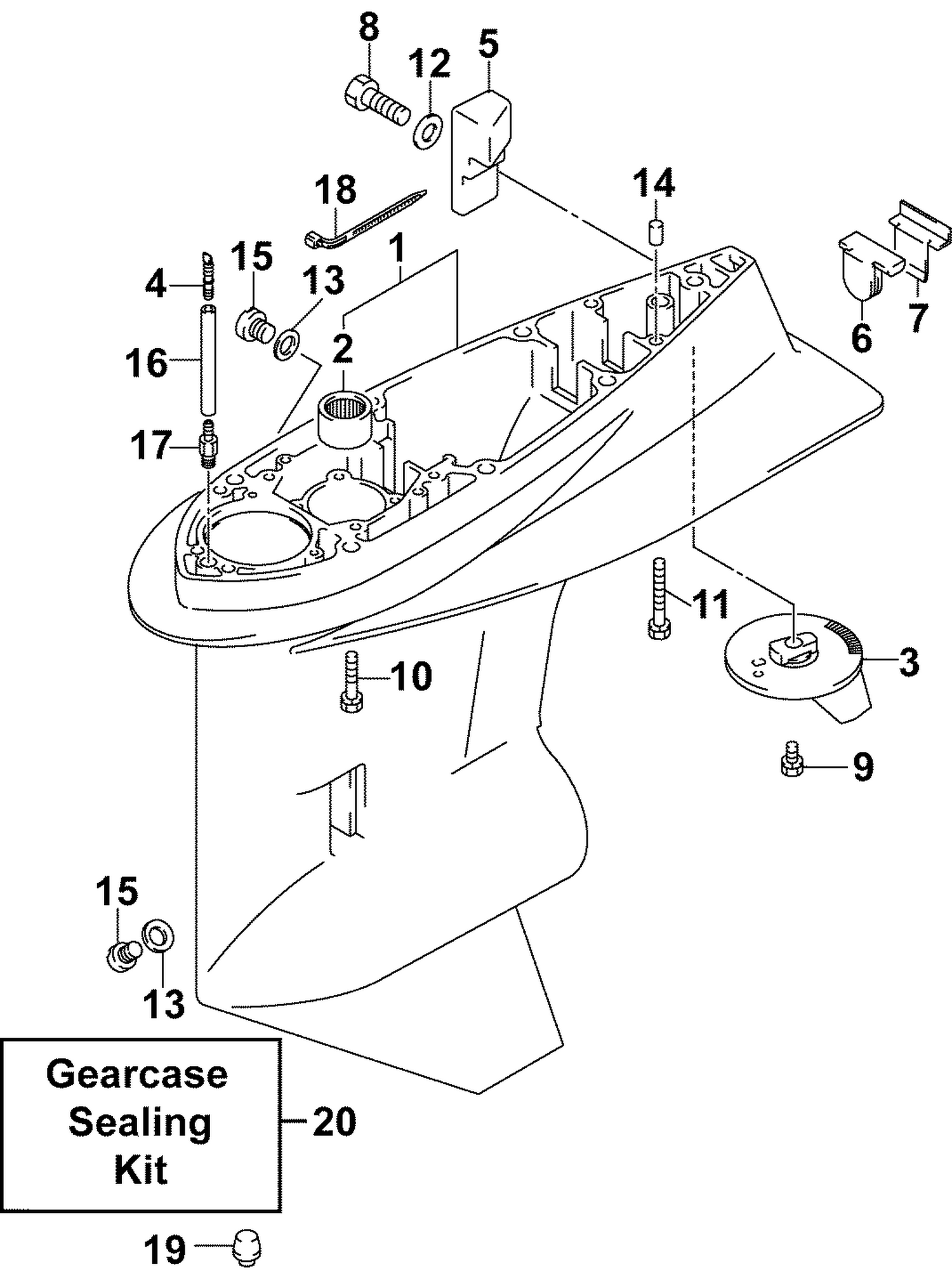 GEARCASE, STANDARD