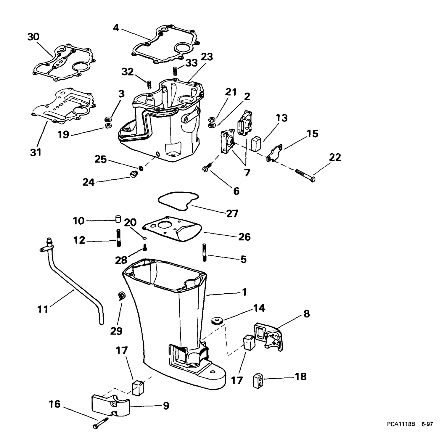 EXHAUST HOUSING