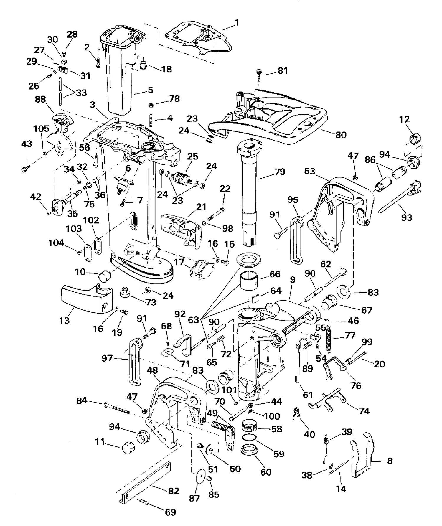 MIDSECTION - 25RS - 25RW - H25FP