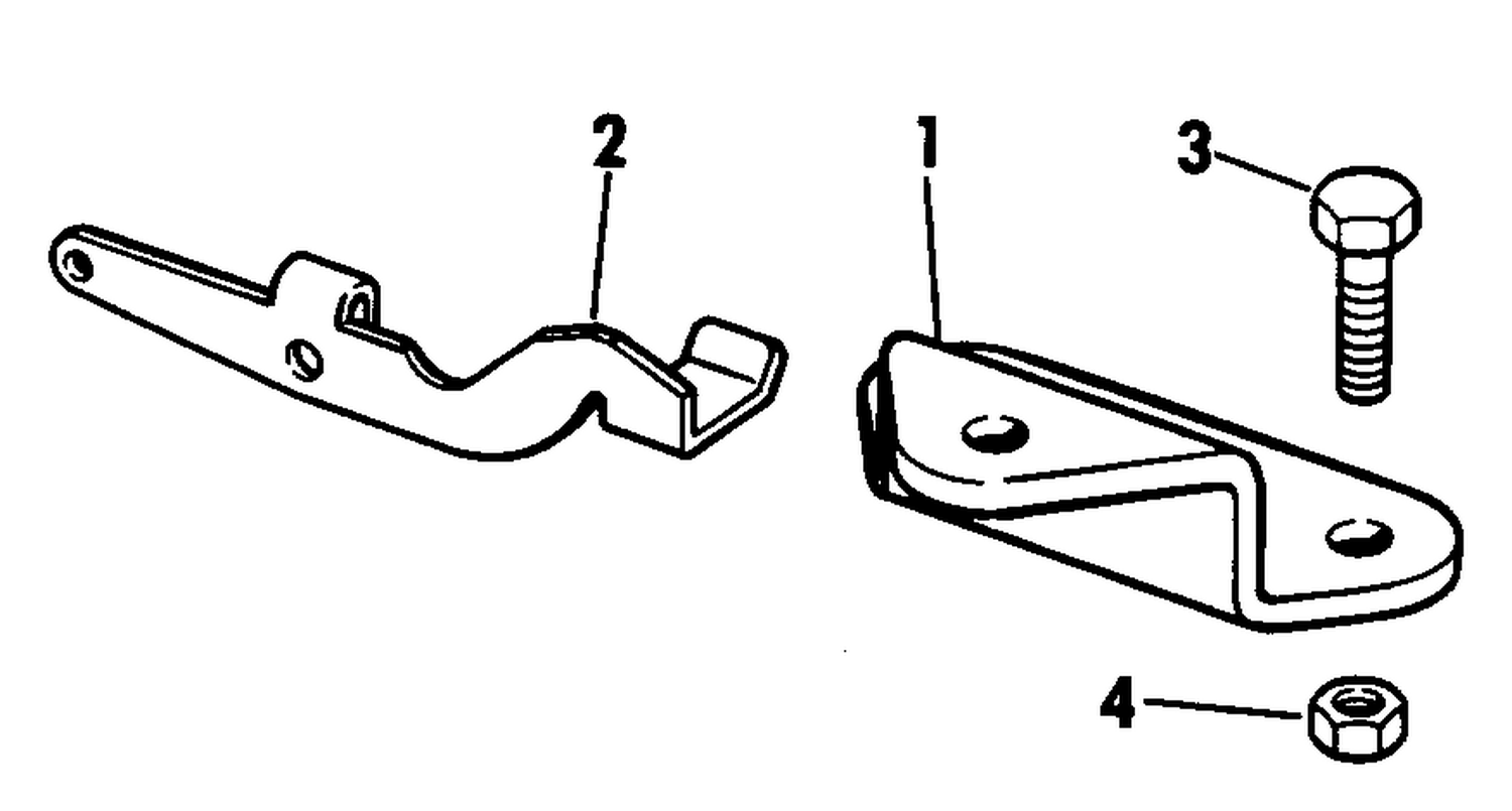 STEERING CONNECTOR KIT - 20/25 ROPE & 25 TILLER ELECTRIC