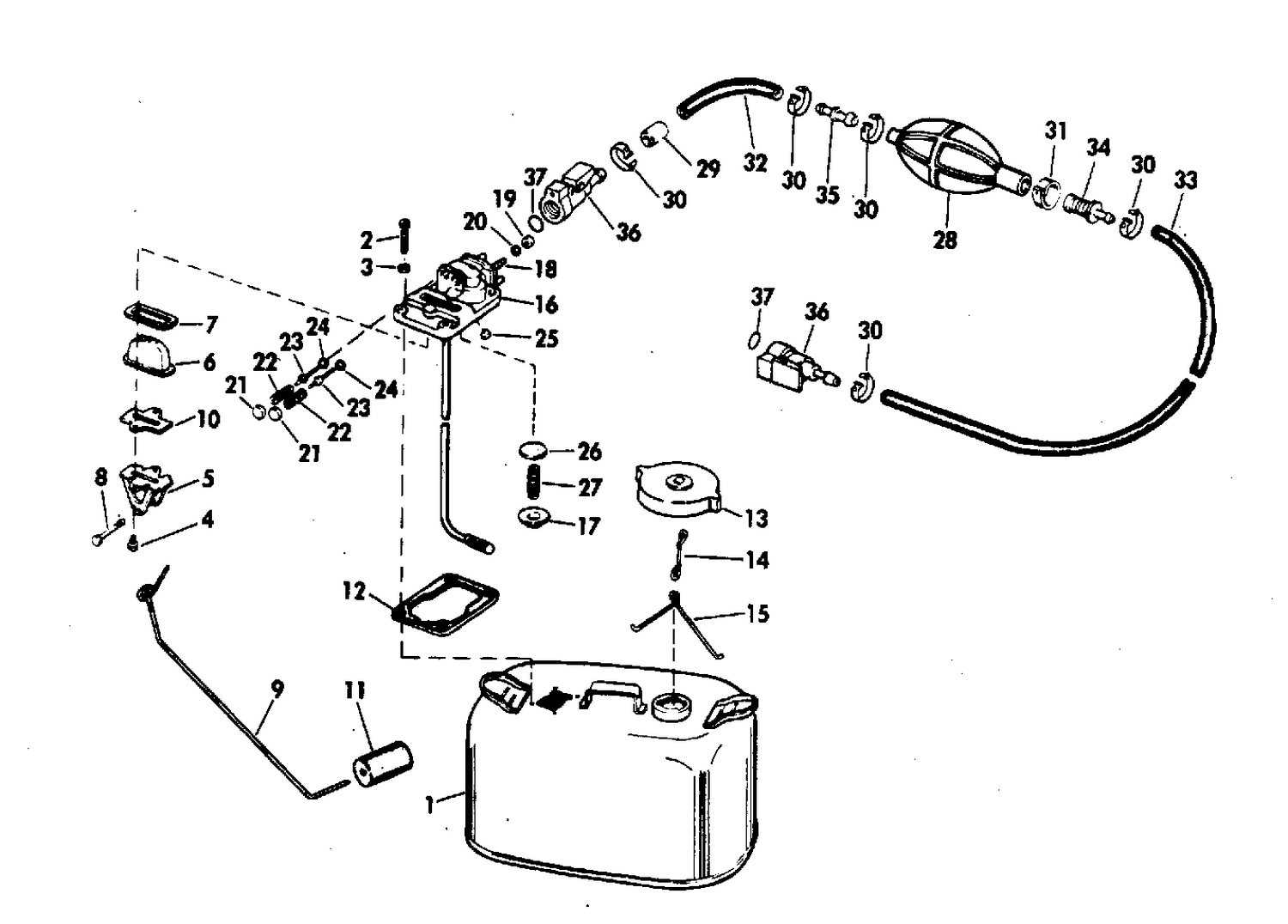 FUEL TANK - 6 GALLON