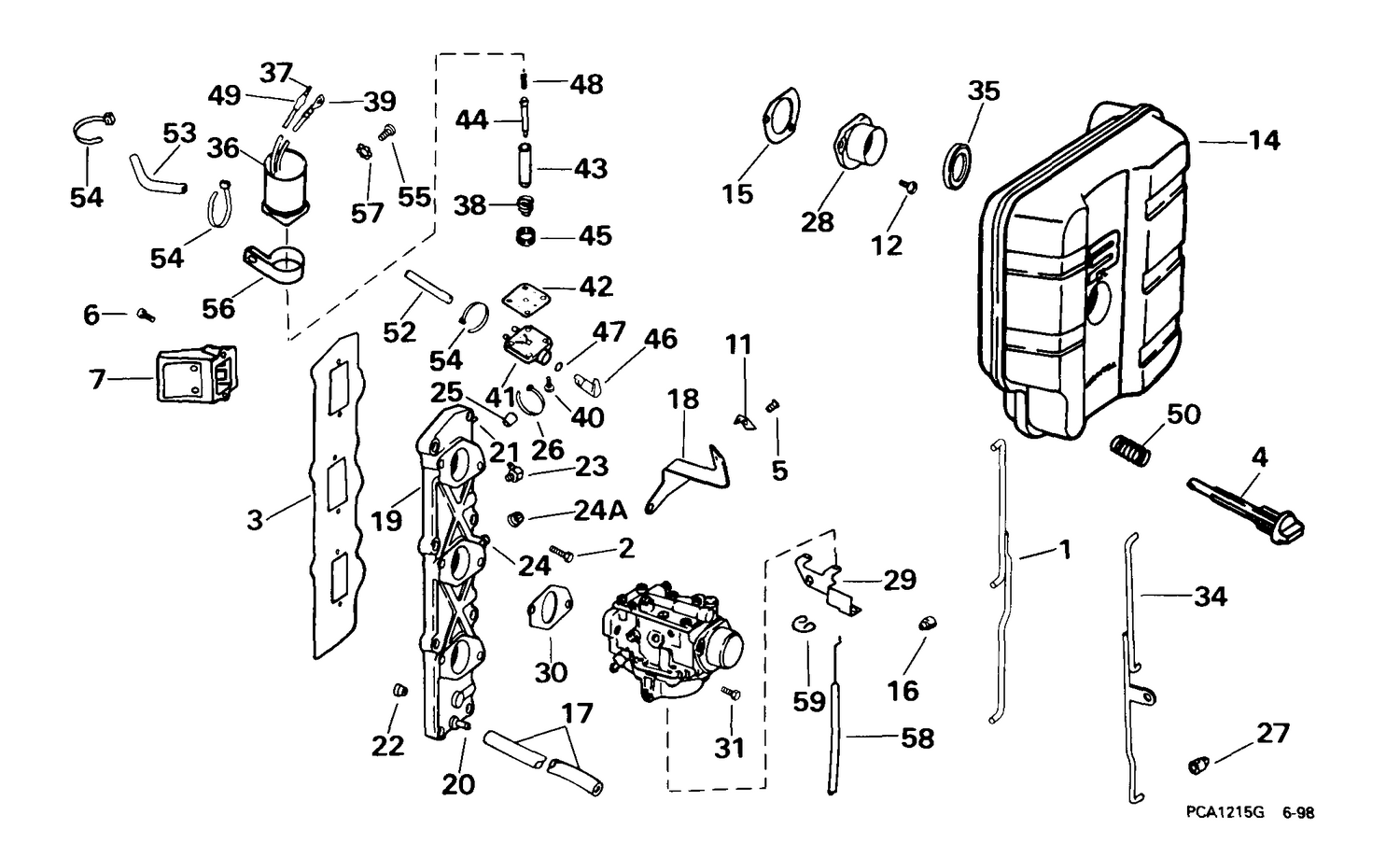 INTAKE MANIFOLD & AIR SILENCER